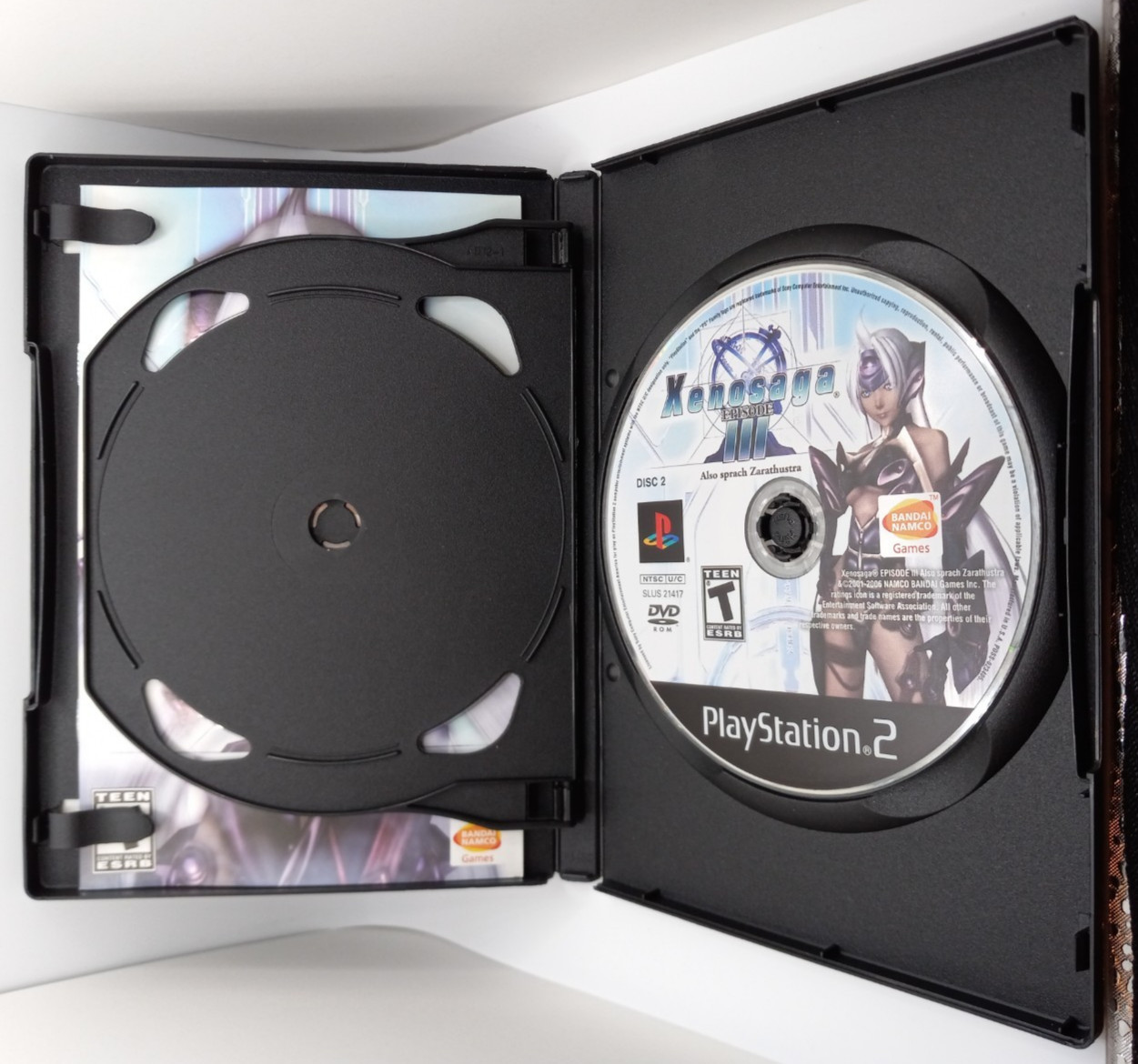 Xenosaga Episode III 3 (PlayStation 2 PS2) Complete Case & Manual CIB