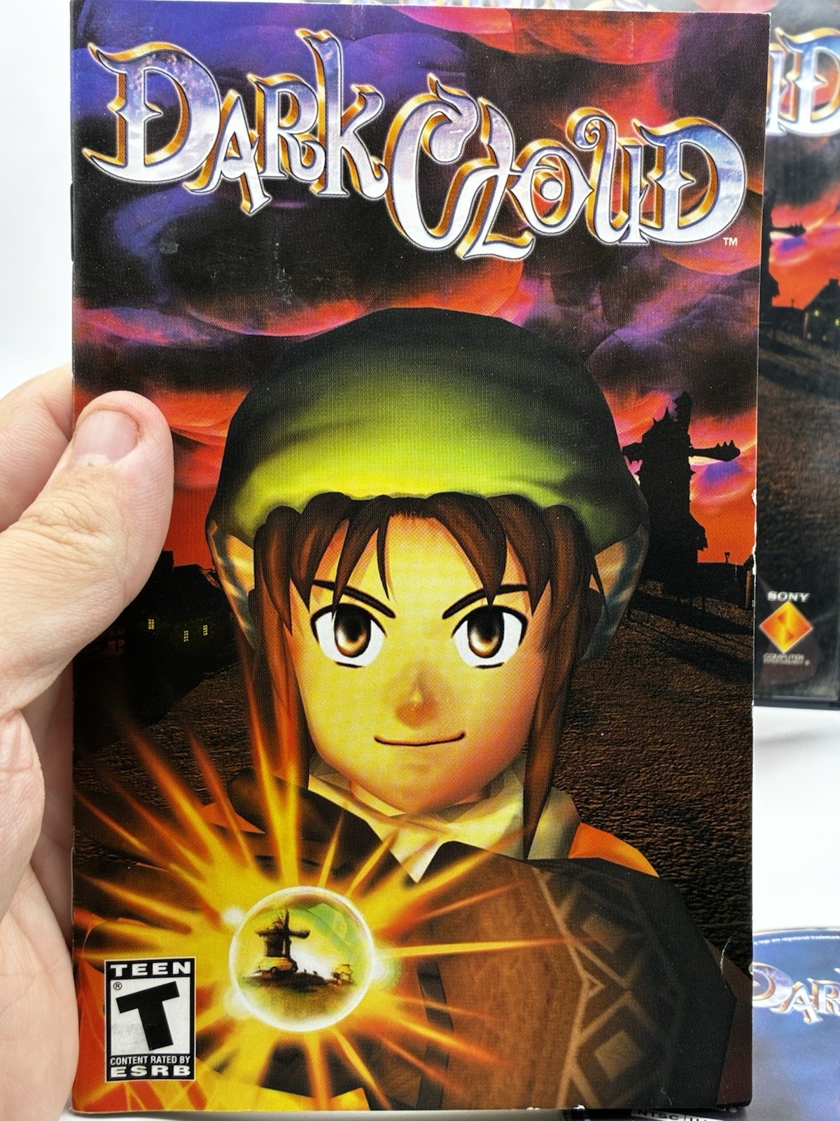 Dark Cloud PS2 PlayStation 2 CIB Black Label Complete w/ Manual Tested & Working