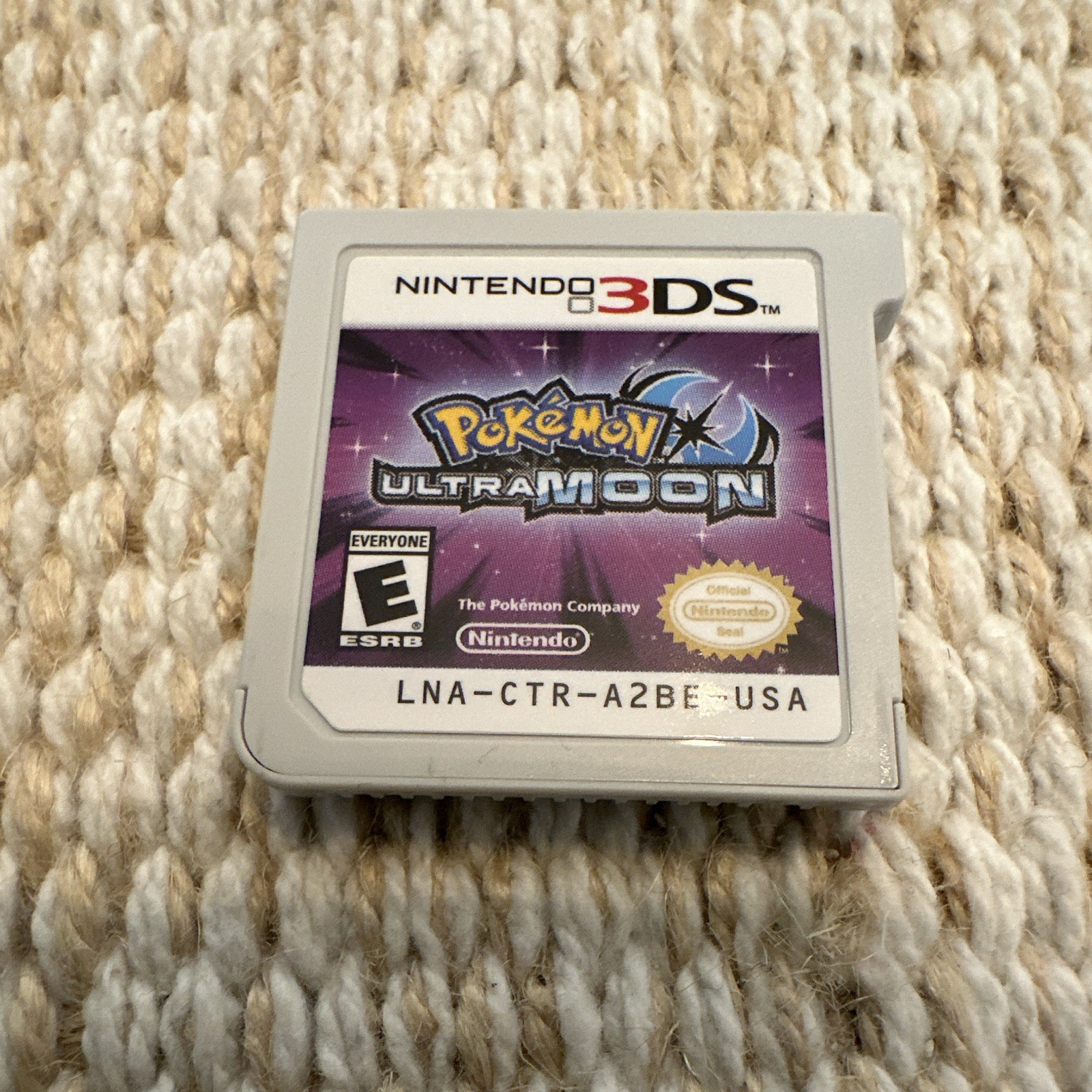Nintendo Pokémon Ultra Moon Nintendo 3DS NTSC-U/C E Cartridge Only.
