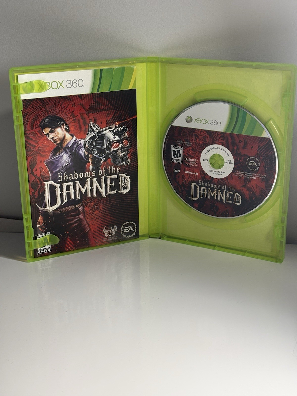 Shadows of the Damned Xbox 360 CIB Complete