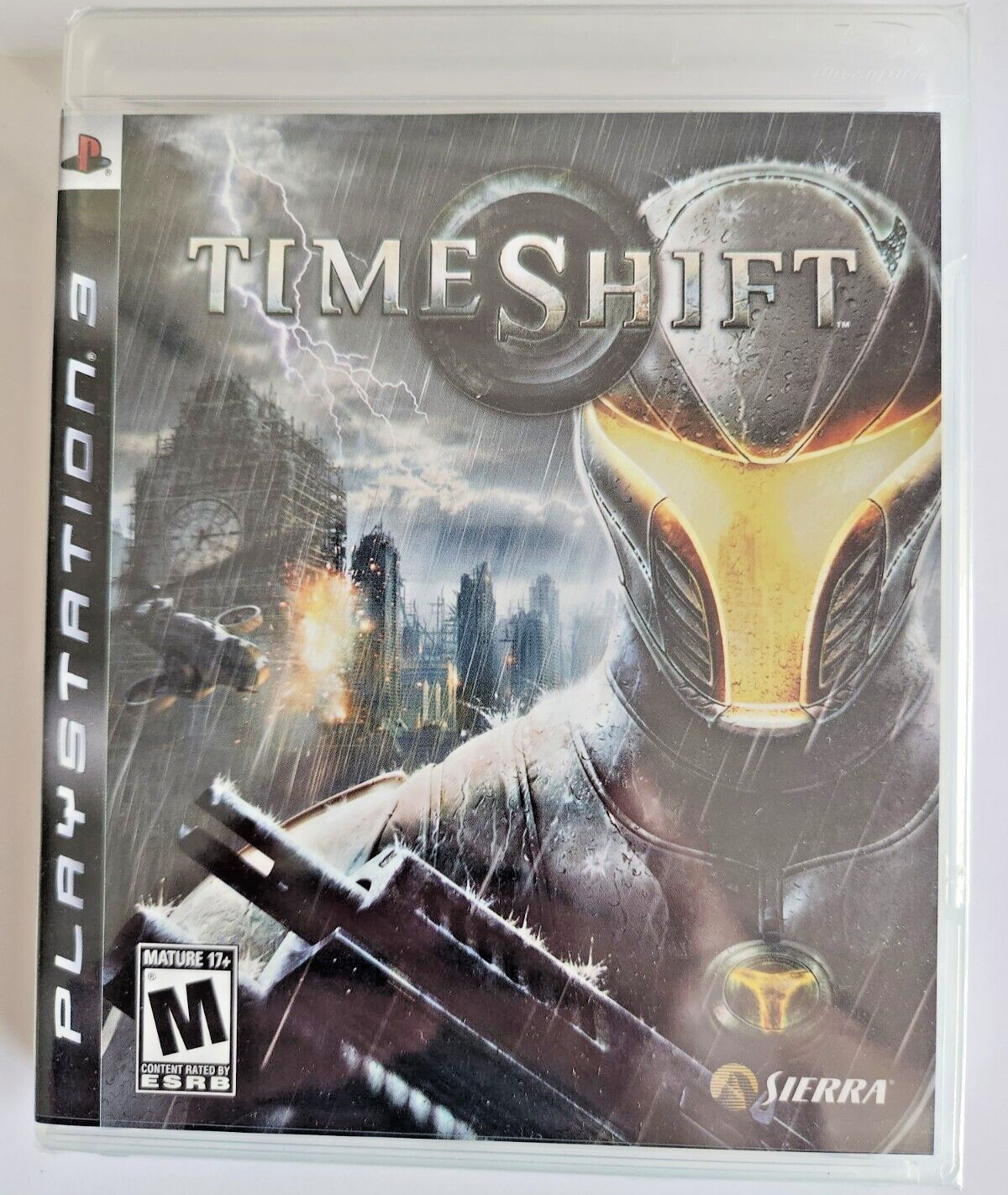TimeShift PS3 Brand New Game (Multiplayer, 2007 First-Person Shooter)