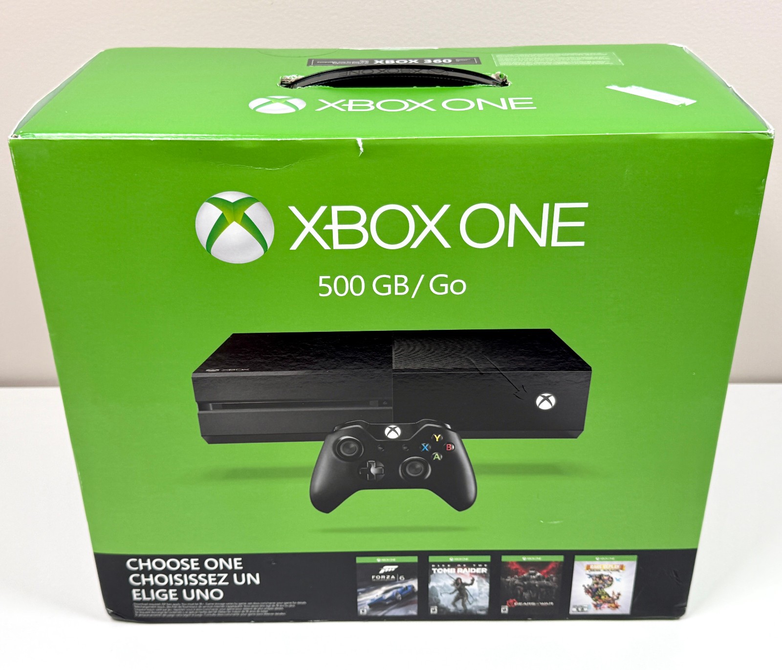 XBOX One 500GB/Go Console 1540 5C6-00083 Choose One of Four Games NEW Sealed!