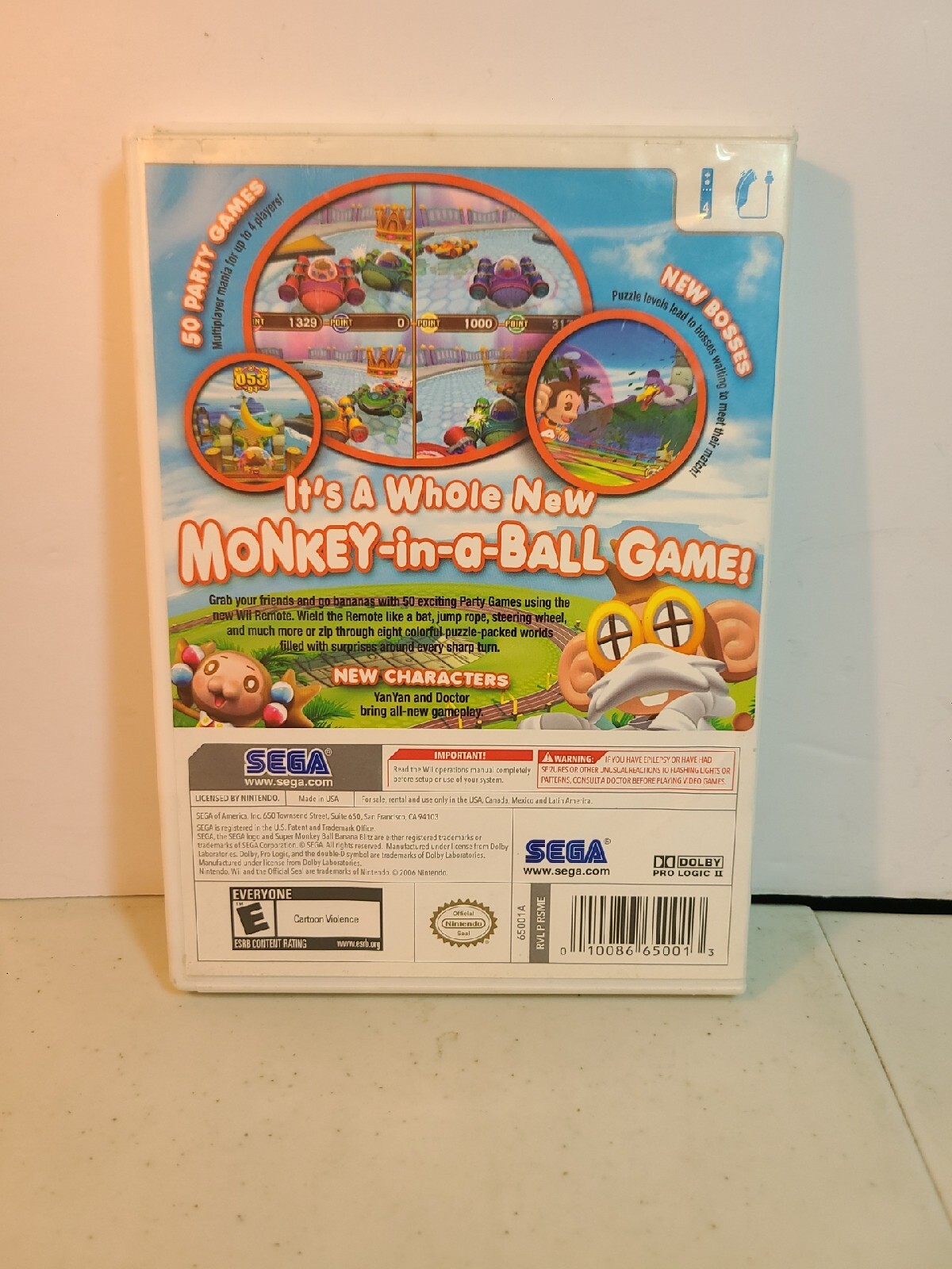 Super monkey ball banana blitz. (Nintendo Wii)