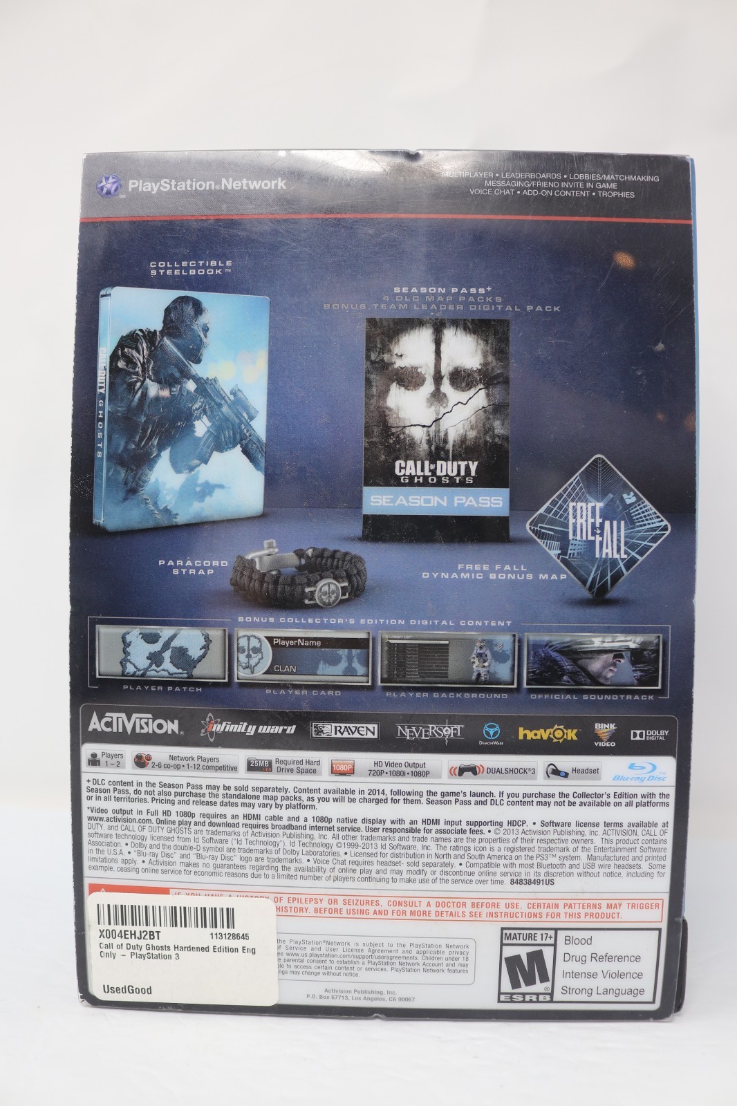 Call of Duty: Ghosts (Hardened Edition) – Sony PlayStation 3