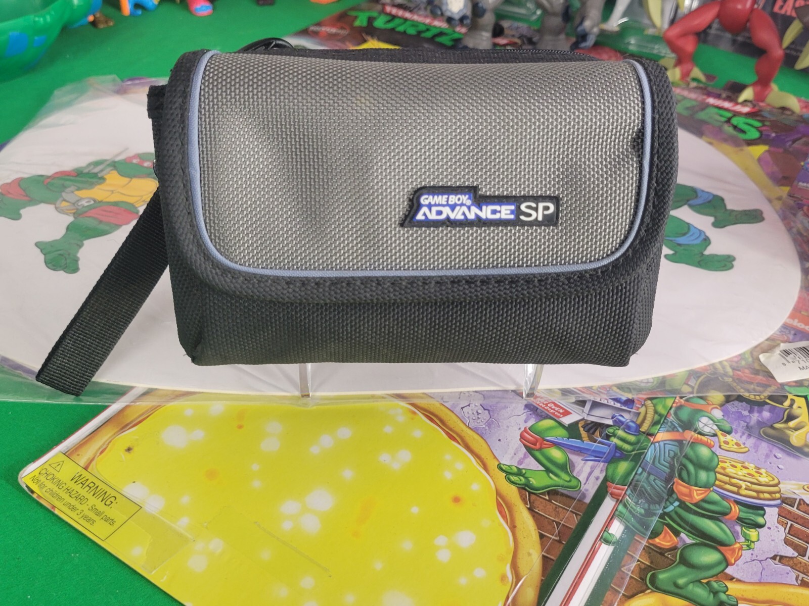 ✨️Nintendo Gameboy Advanced Sp Black And Gray Travel Bag