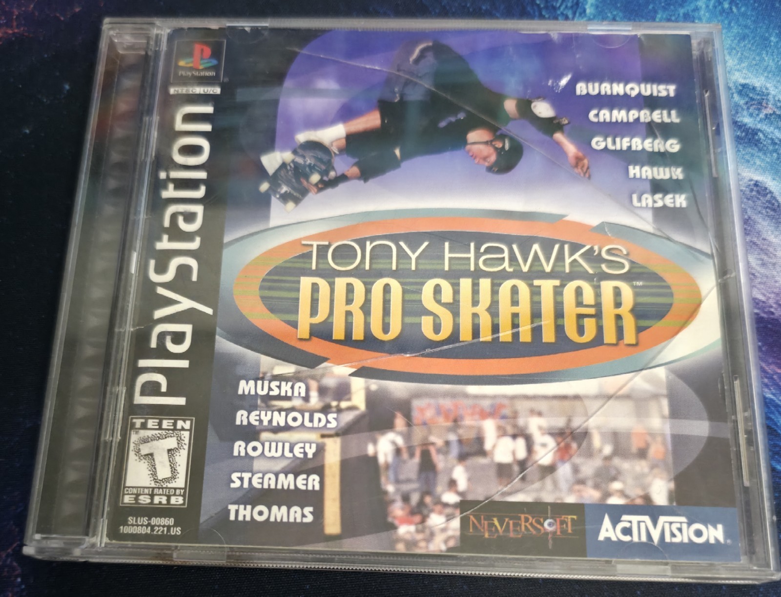 Tony Hawk’s Pro Skater – Sony PlayStation 1 CIB Tested and