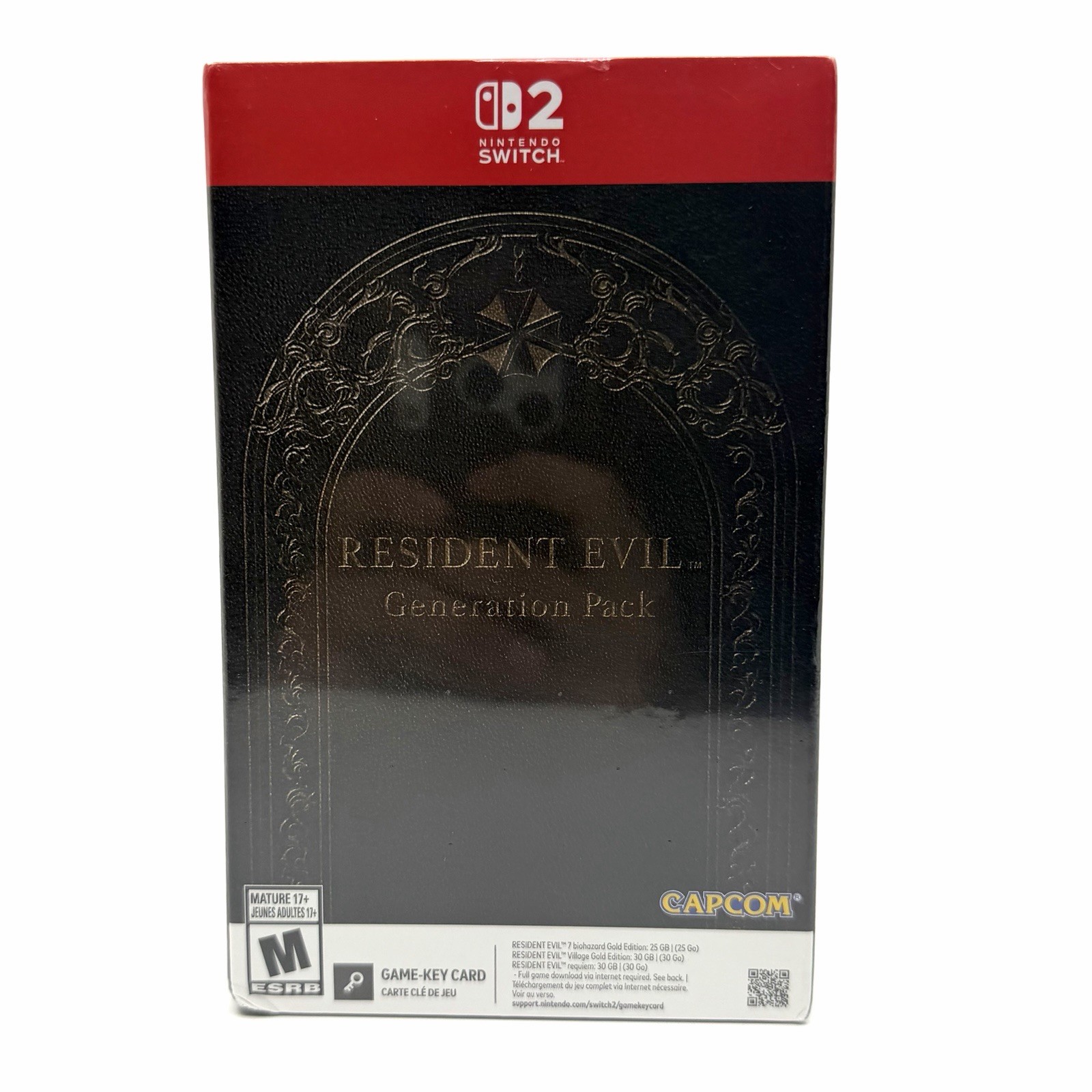 Resident Evil Generation Pack RE 7-9 Nintendo Switch 2 Game Key Card