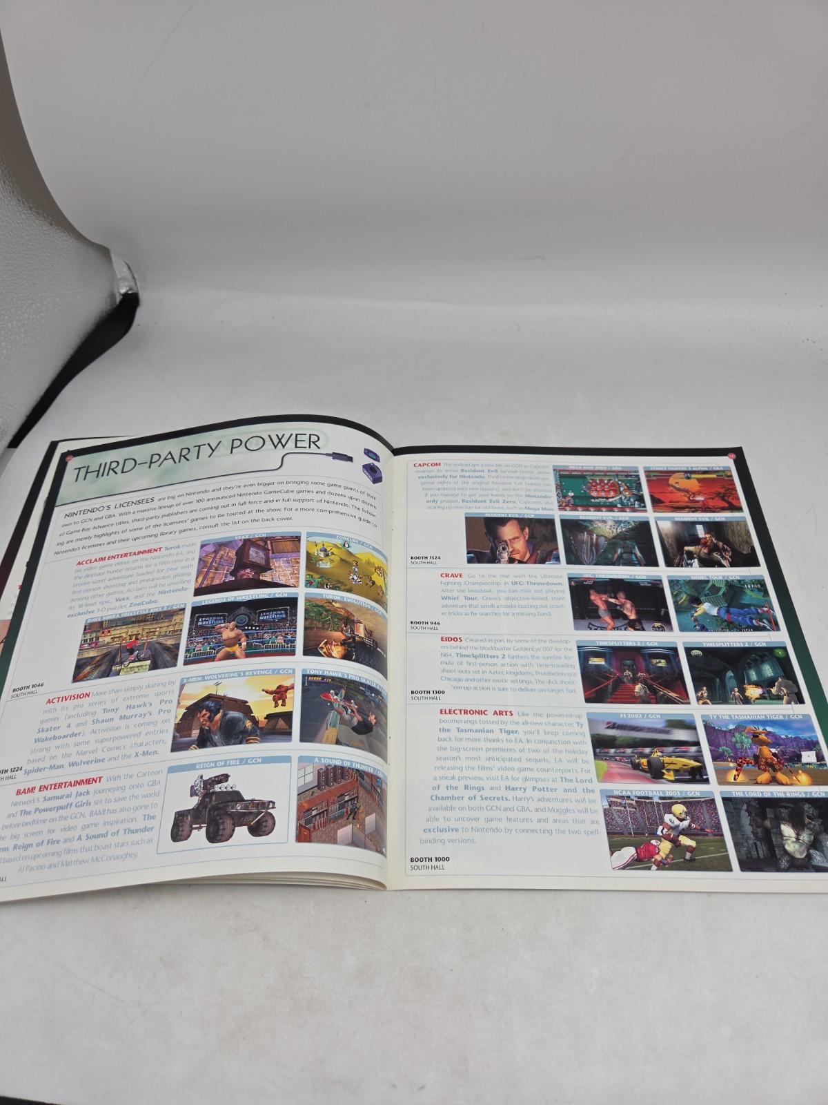 Nintendo Power E3 2002 Promotional Catalog Mario Sunshine Zelda Metroid Star Fox