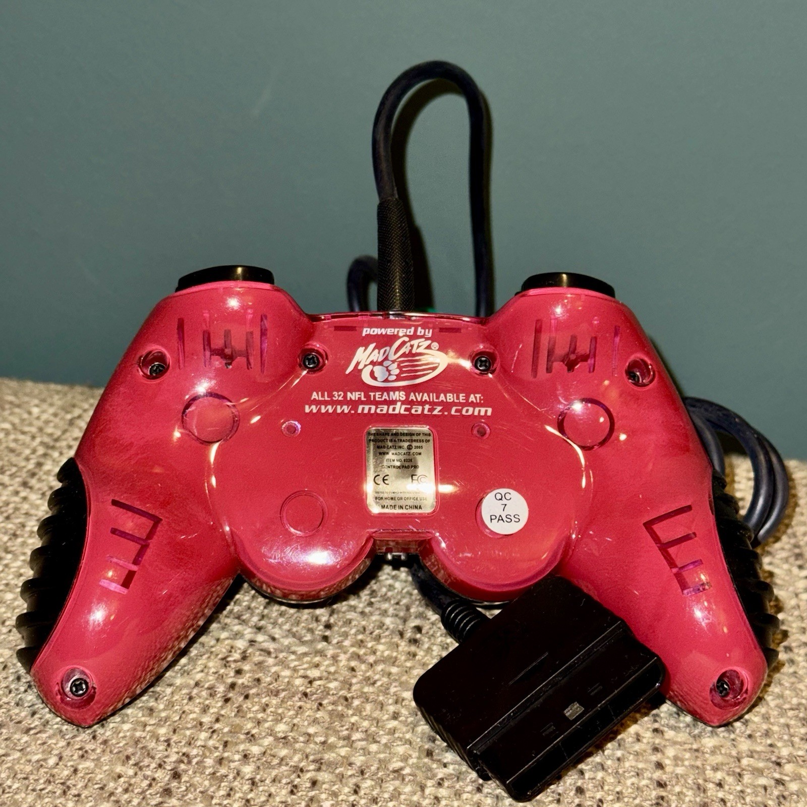 Mad Catz Tampa Bay Buccaneers NFL PlayStation 2 PS2 Controller – Tested/Working