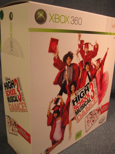New High School Musical 3 Senior Year Bundle with Mat – Microsoft Xbox 360