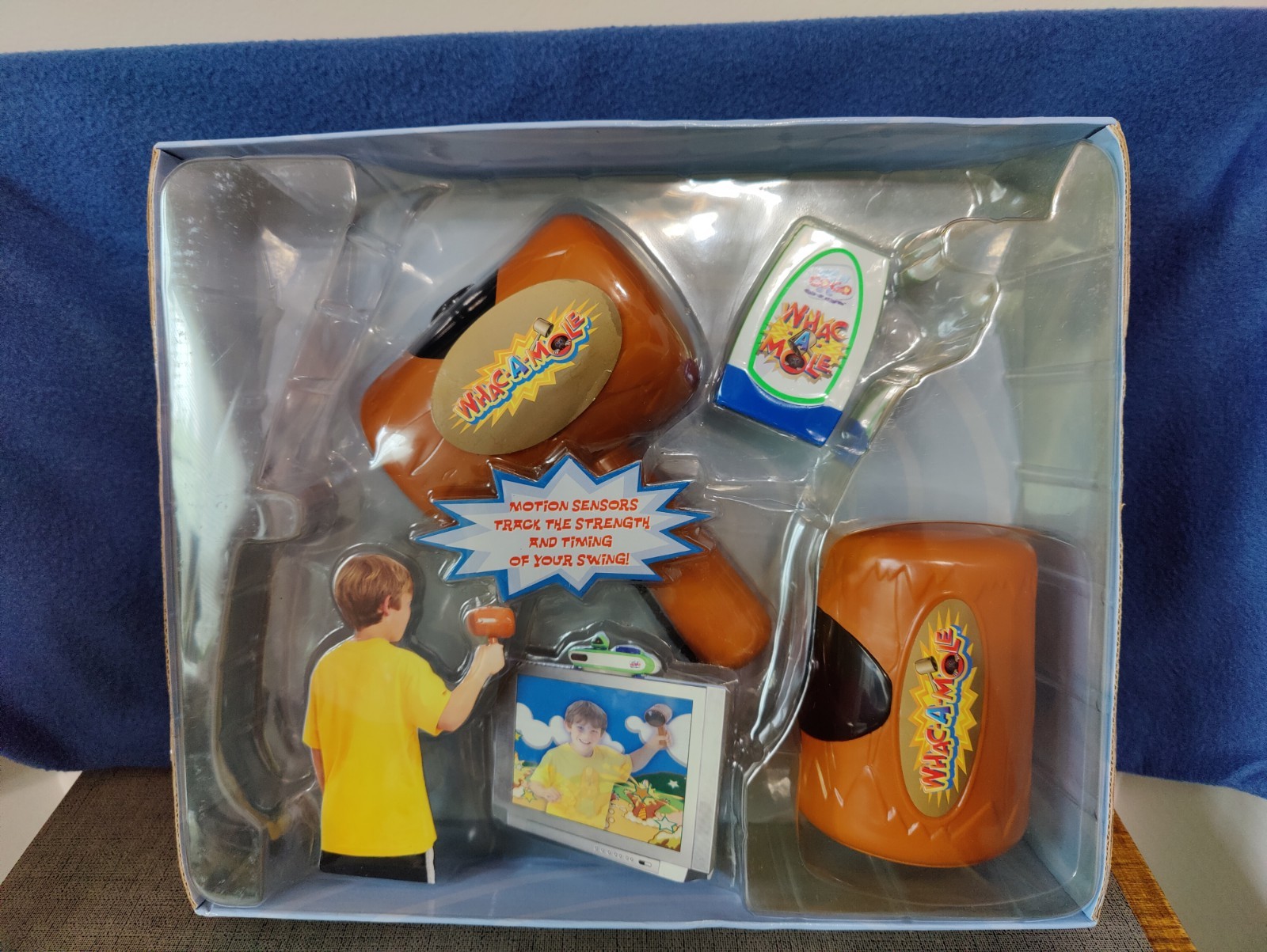 WHAC-A-MOLE GAME FOR VIDEO VISION 2005 NEW Open Box
