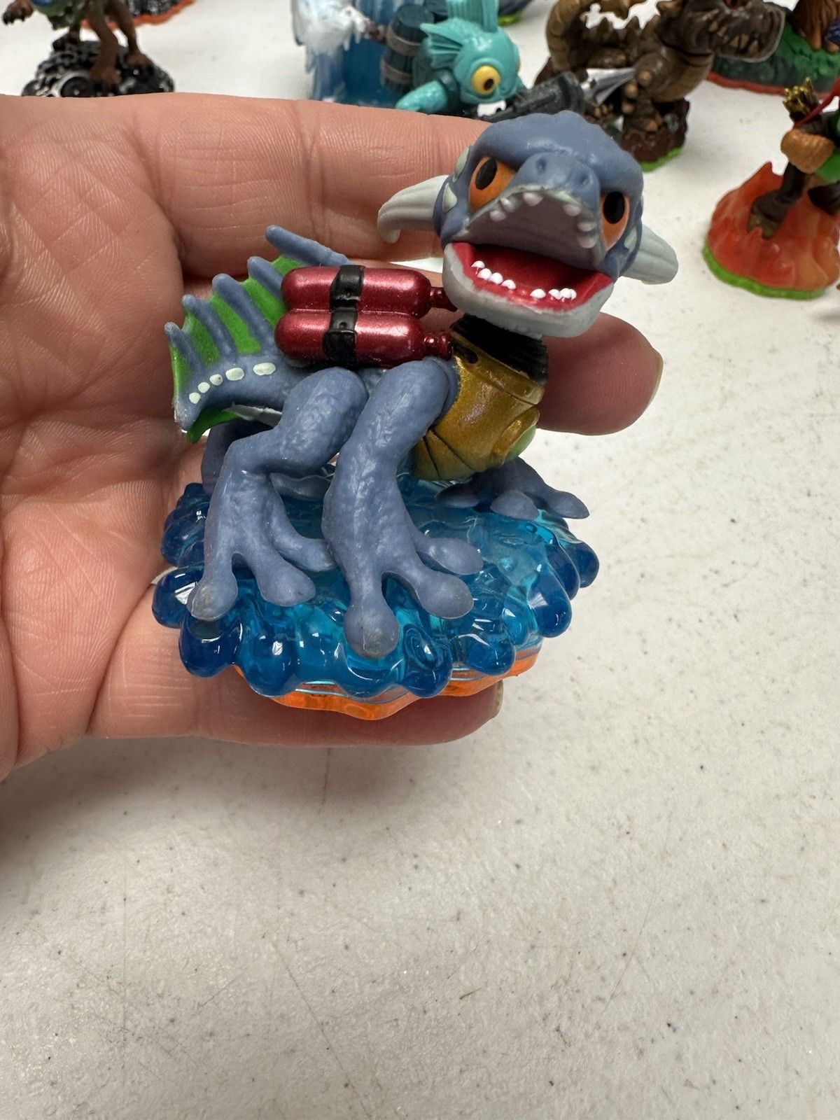 Activision Skylanders Lot of 11 2011-2012 Slam Bam Zap Bash Drobot Crusher