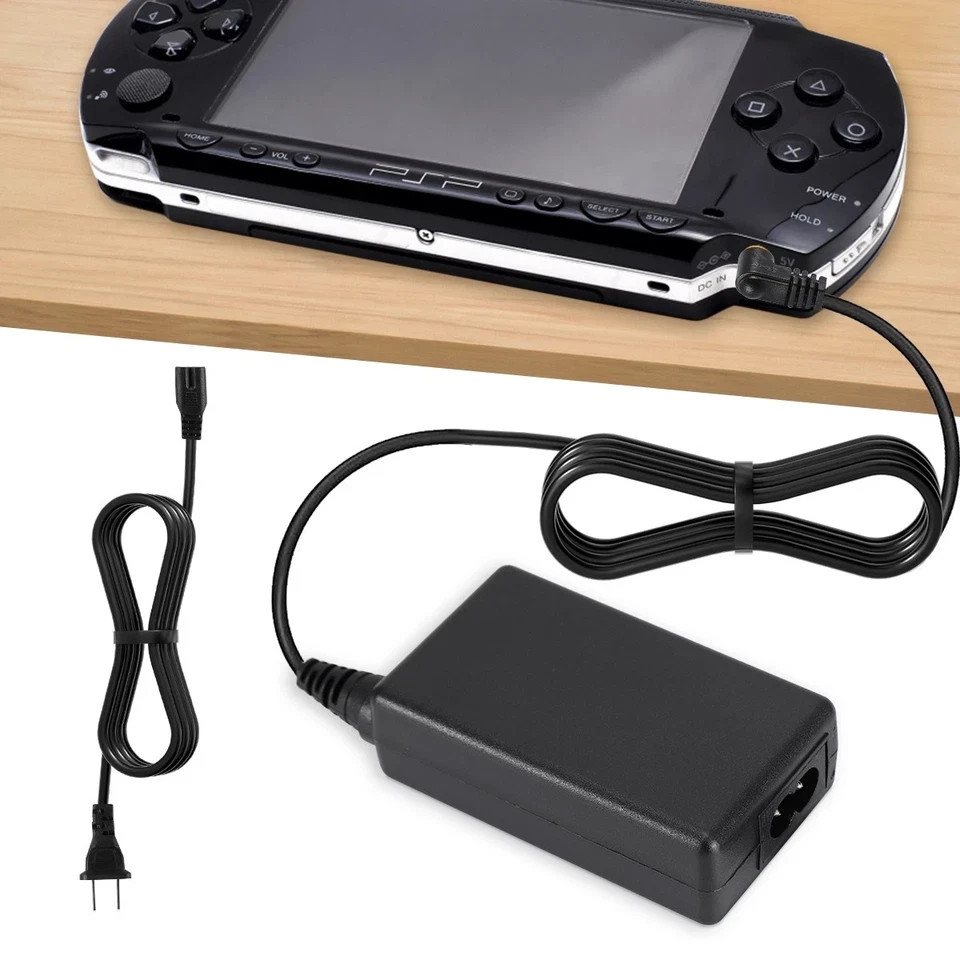 AC Adapter Home Wall Charger Power Supply For SONY PSP 1000 2000 3000 Slim Lite