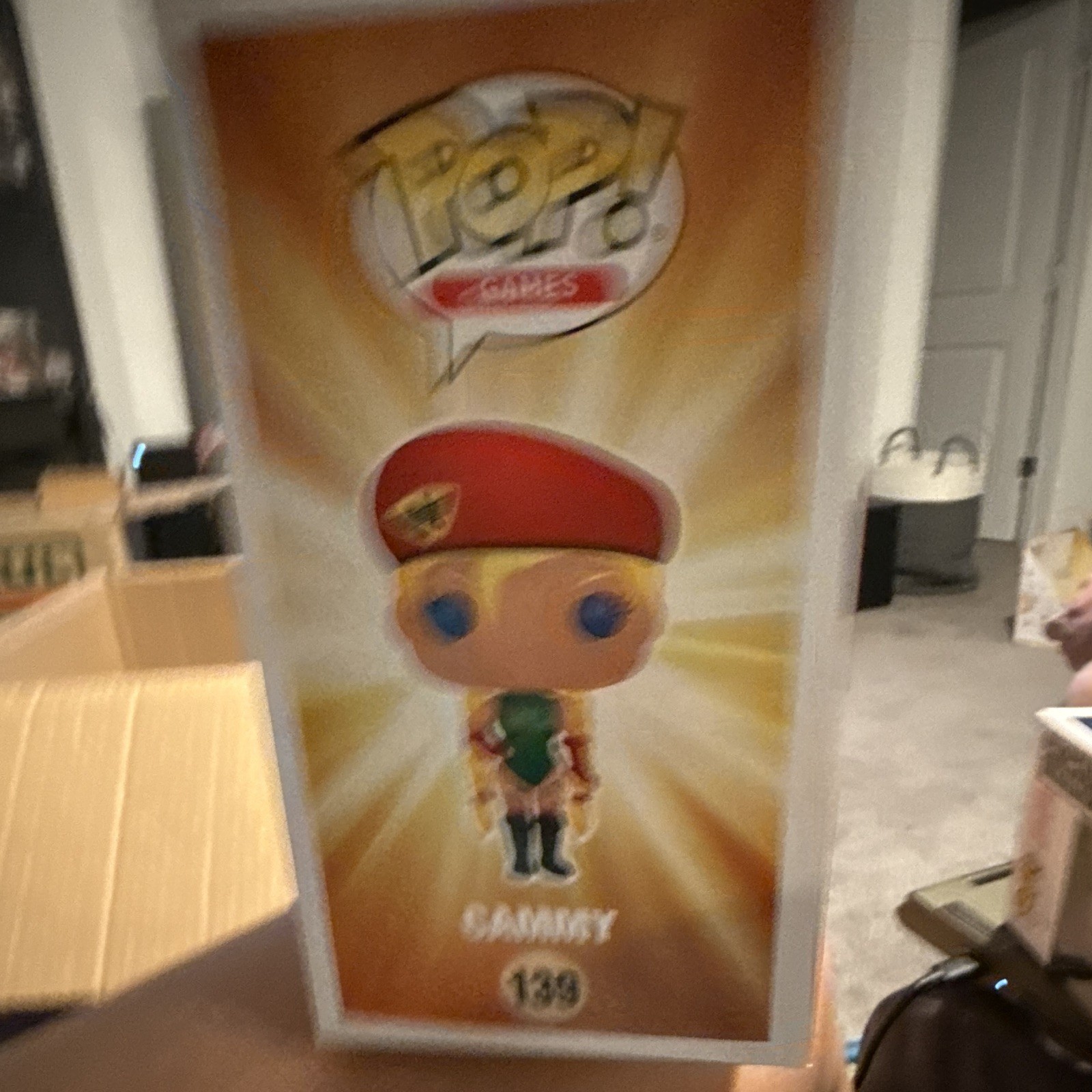 Funko Pop! Games Cammy #139 Street Fighter Series 1 Boxed Vinyl Figure