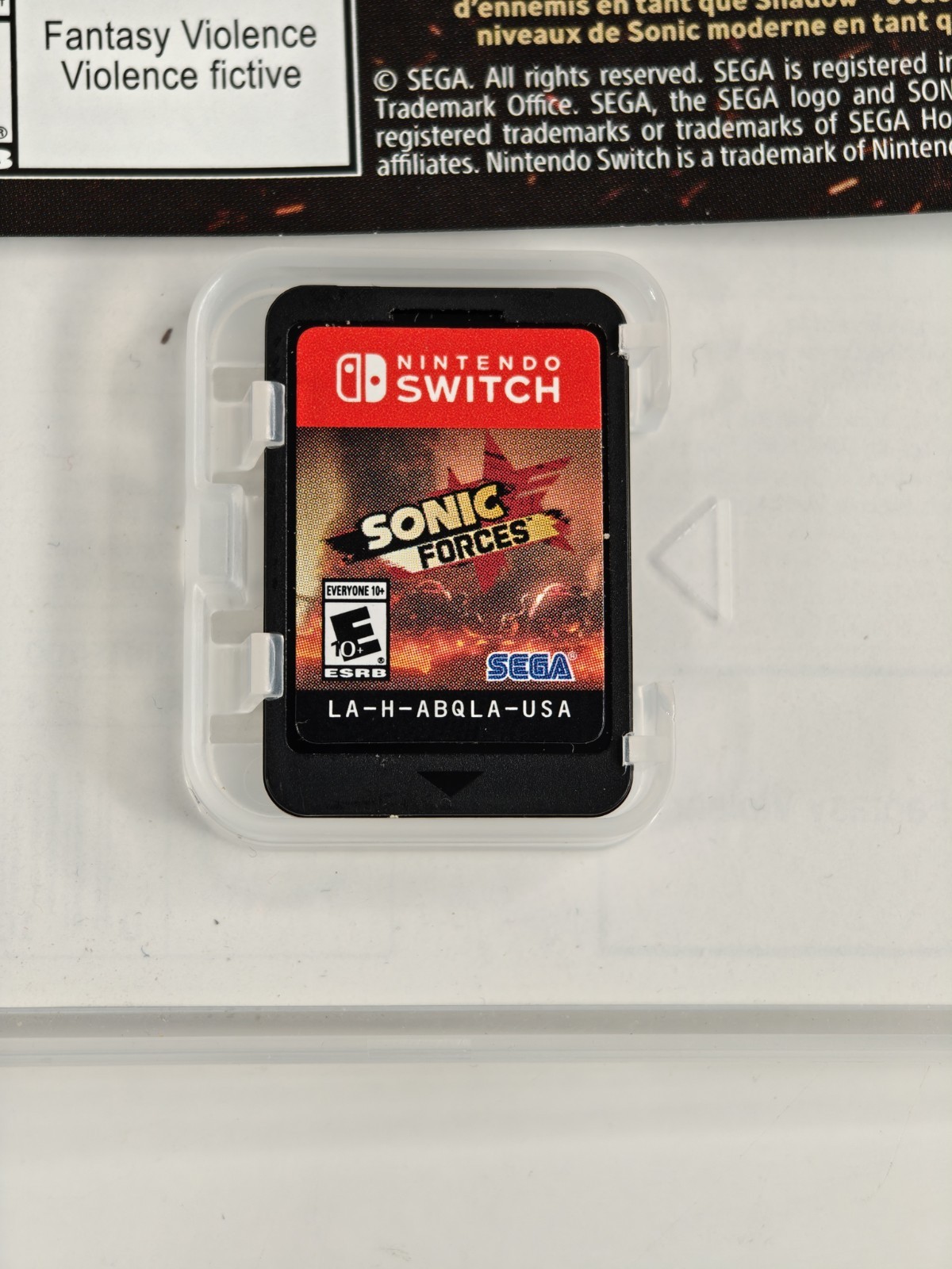 Sonic Forces: Bonus Edition – Nintendo Switch GUC NO SKIN NO DLC TESTED!