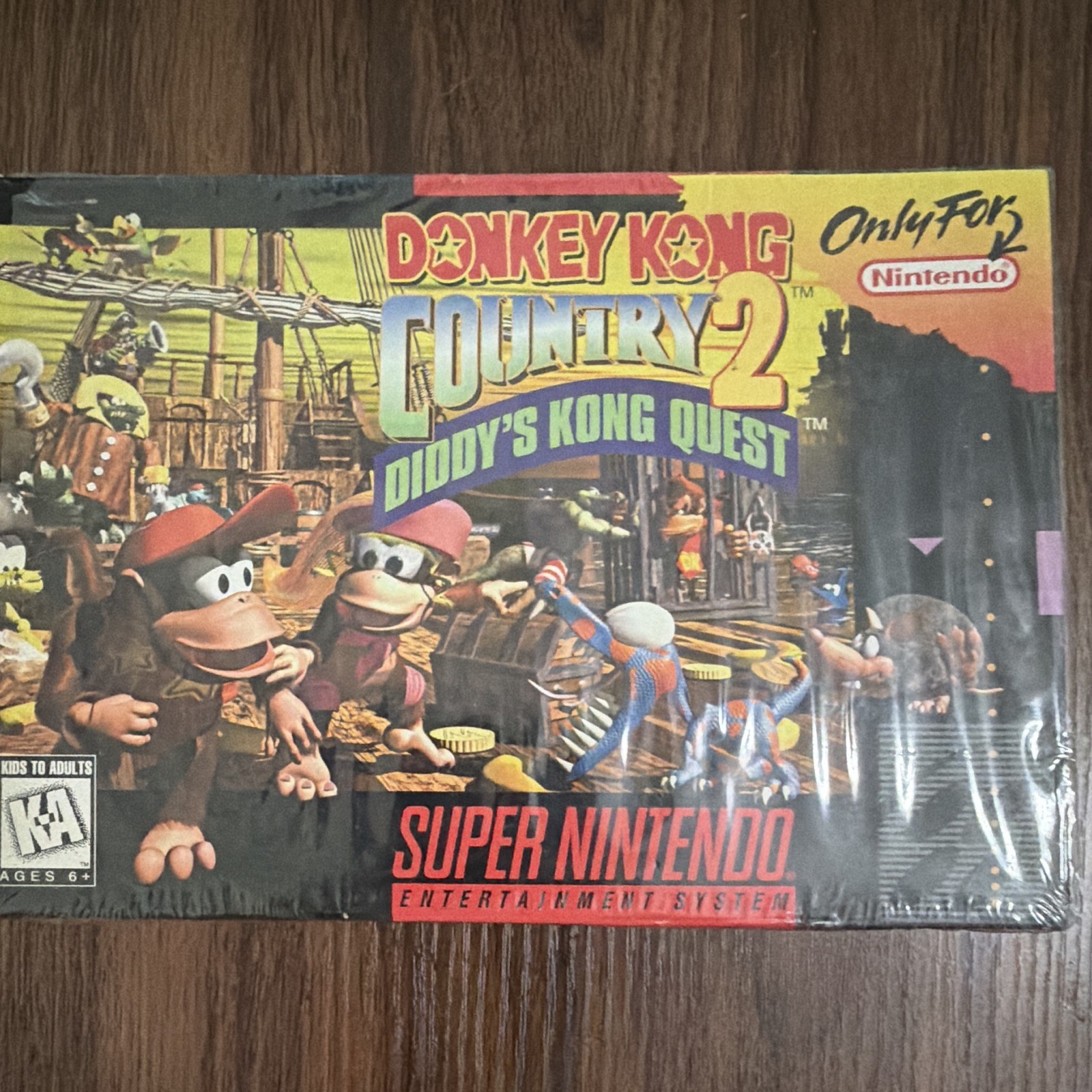 Nintendo Donkey Kong Country 2: Diddy’s Kong Quest…please READ DESCRIPTION!