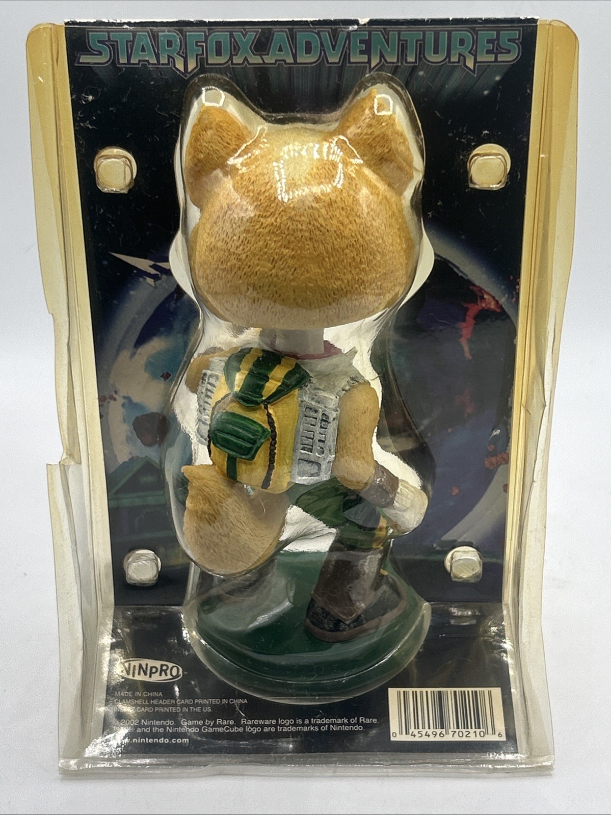 Nintendo StarFox Adventures BOBBLEHEAD Limited Edit GameCube Promo Target RARE