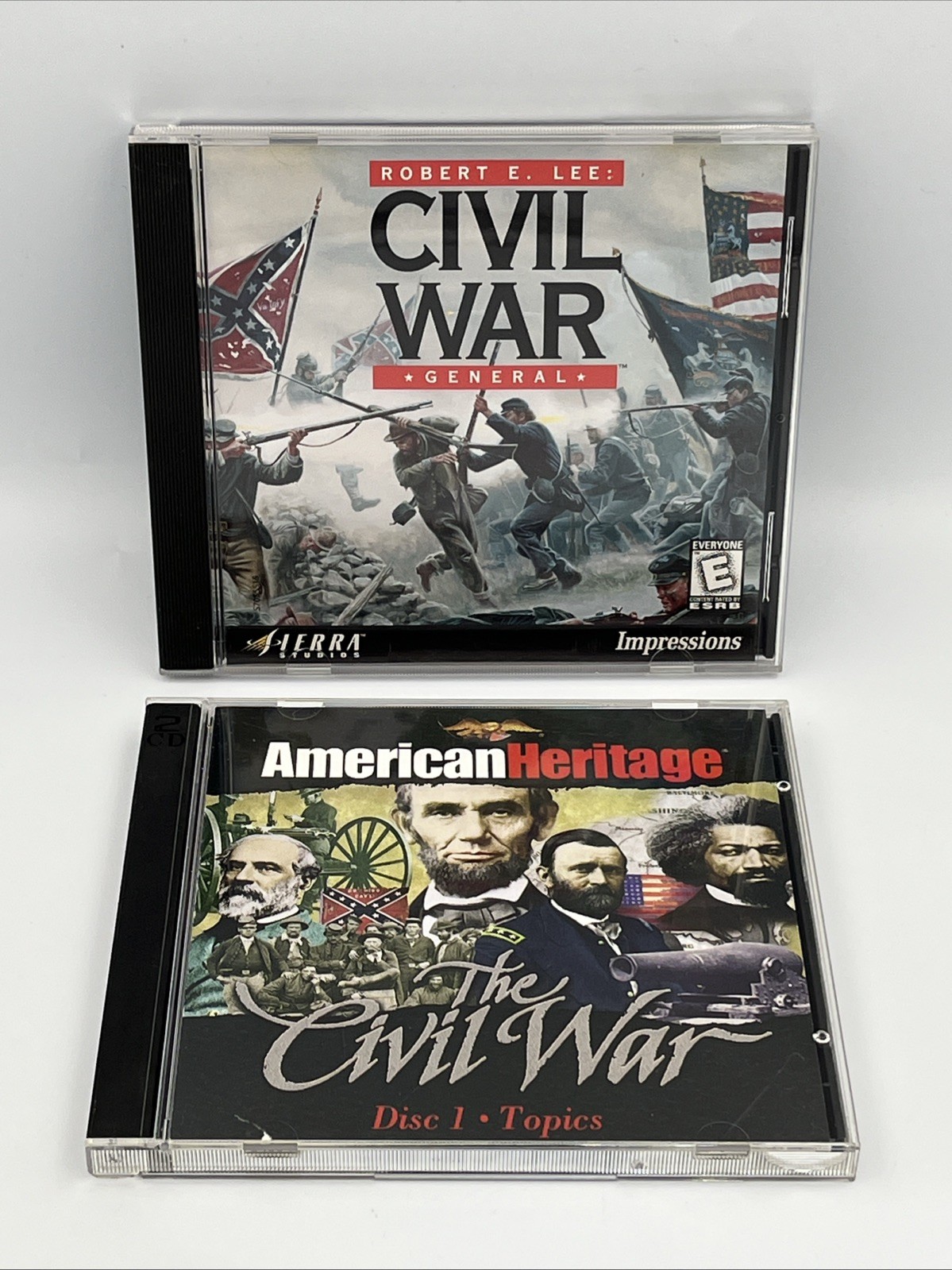 Robert E. Lee: Civil War General & American Heritage Civil War PC Windows Games