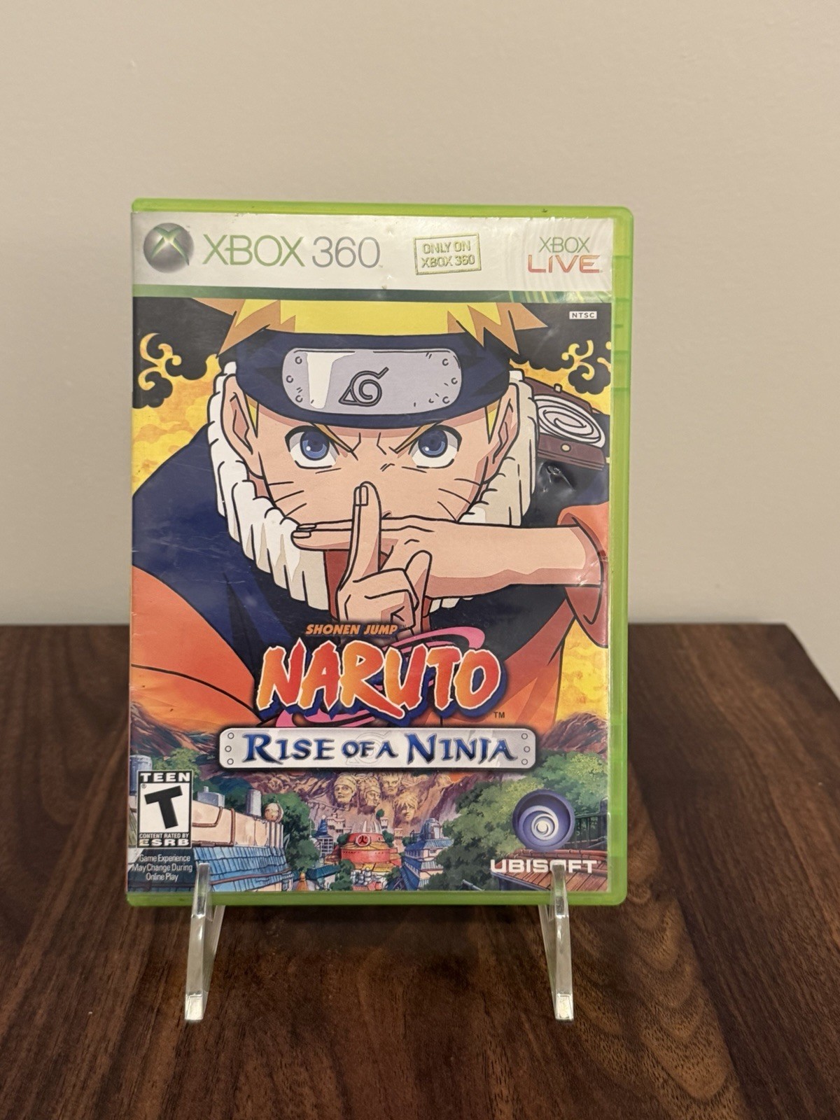 Naruto: Rise of a Ninja (Microsoft Xbox 360, 2007) • No Manual • Tested