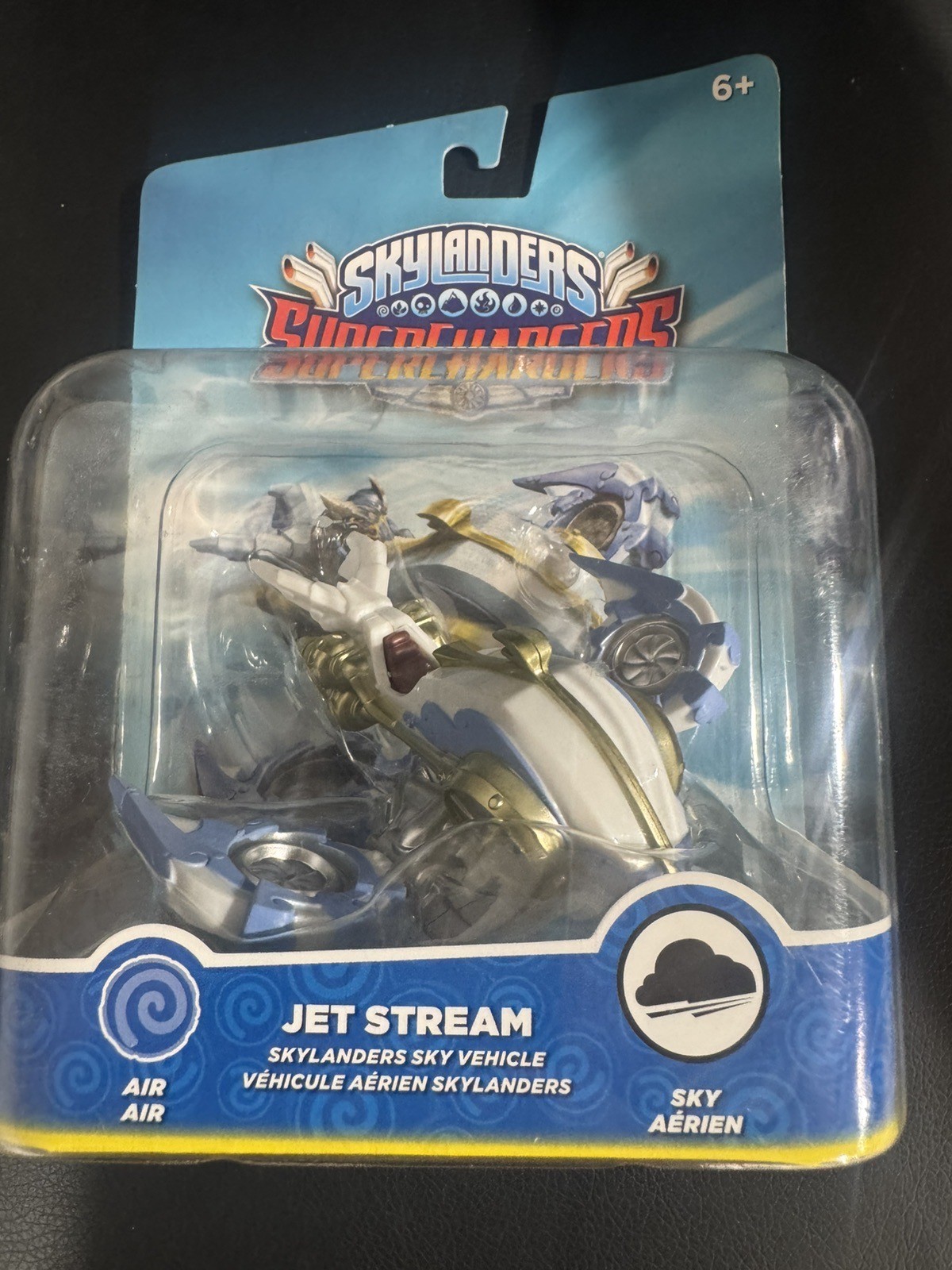 (5) SKYLANDERS SUPERCHARGERS JET STREAM SHARK TANK BURN CYCLE STEALTH STINGER NI
