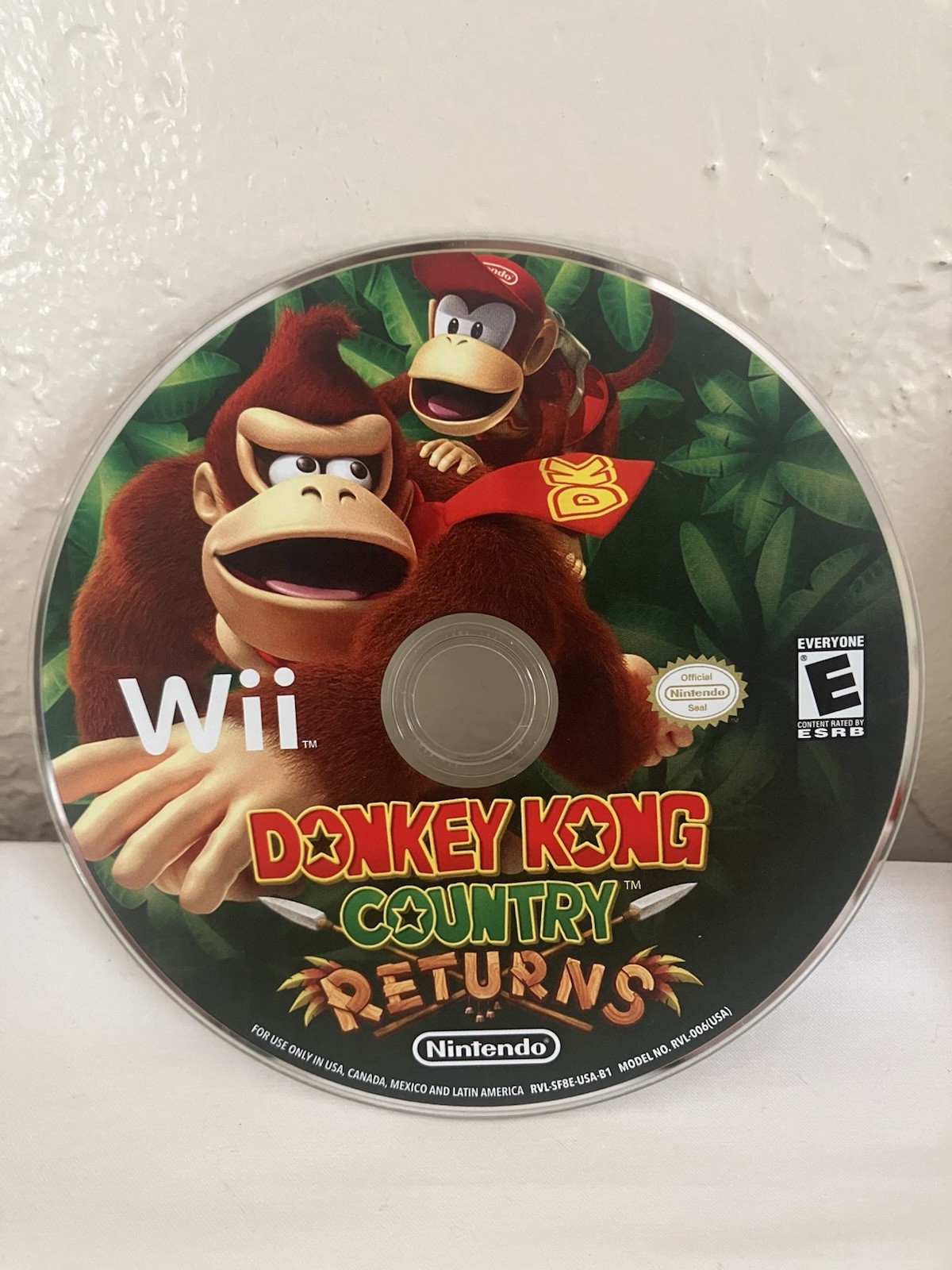 Donkey Kong Country Returns & DK Barrel Blast Nintendo Wii Tested Fast Free Ship