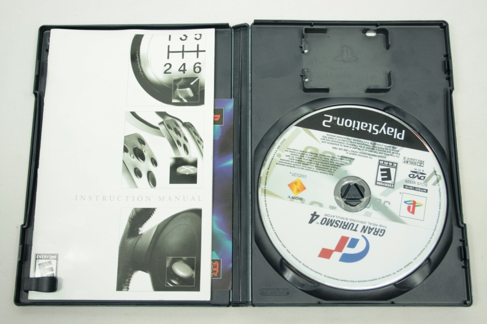 Gran Turismo 4 PS2 CIB Sony PlayStation 2 Black Label Complete Manual Reg Card D