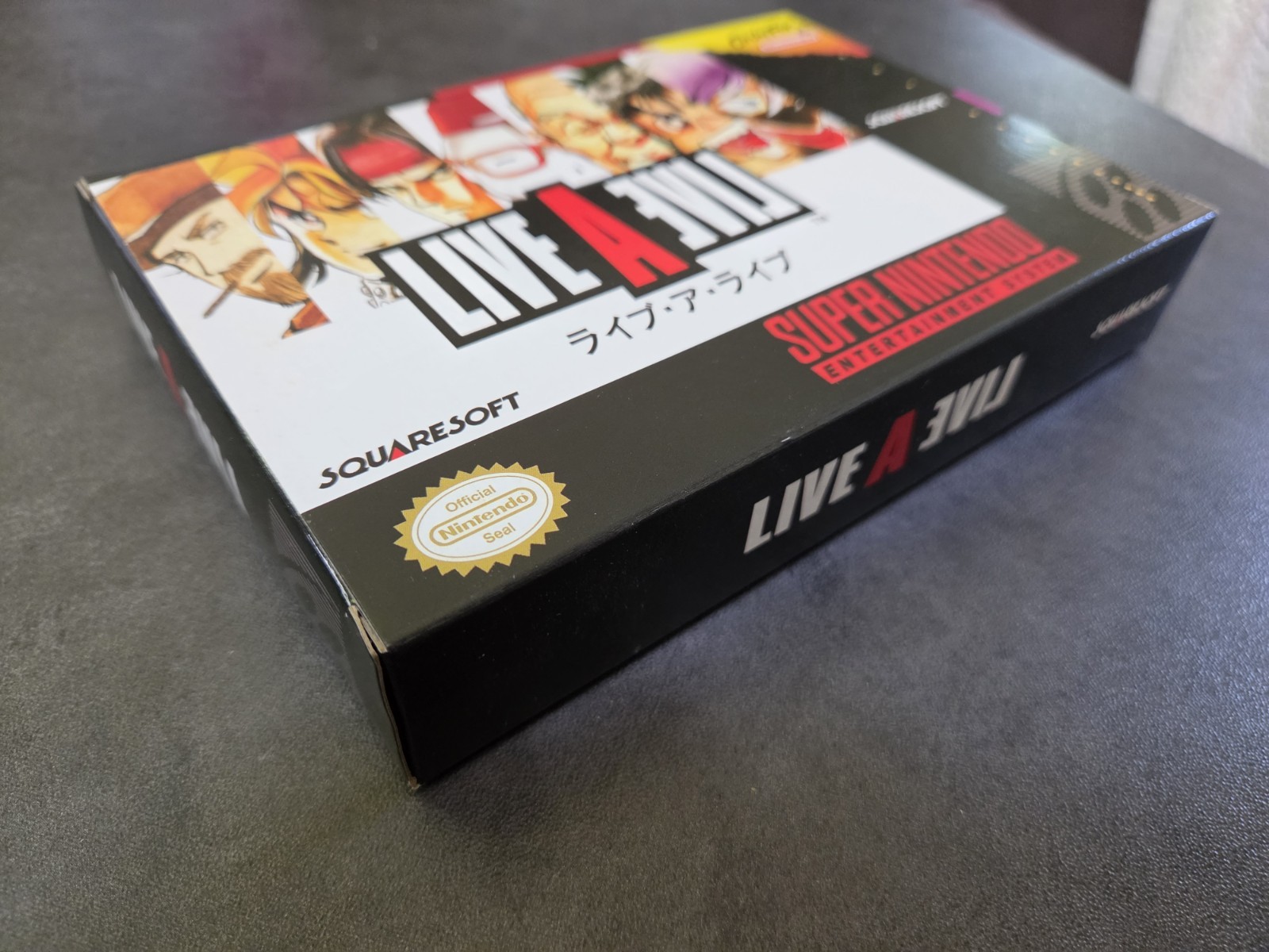 Live A Live (Super Nintendo SNES) English Translation Version With Custom Box