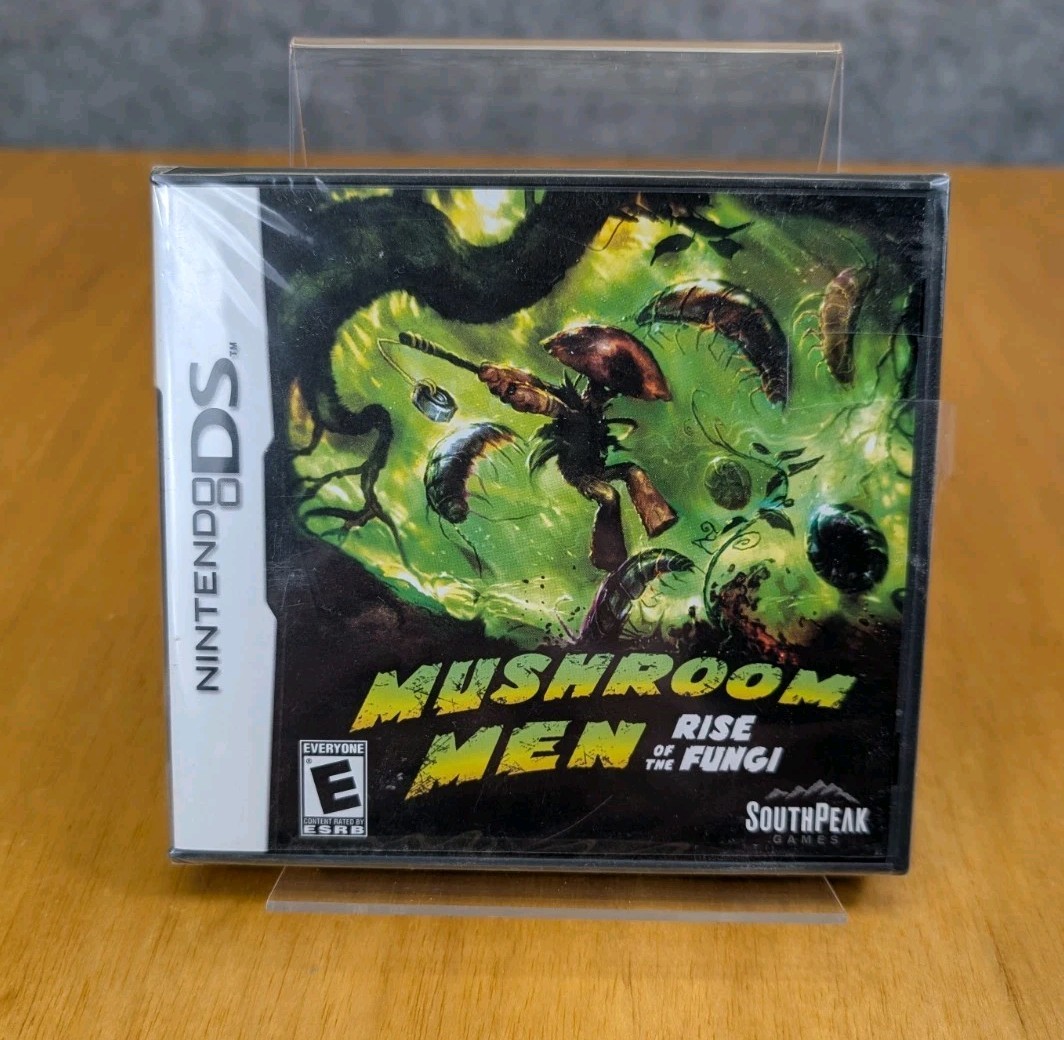 Mushroom Men: Rise of the Fungi (Nintendo DS, 2008) NEW SEALED