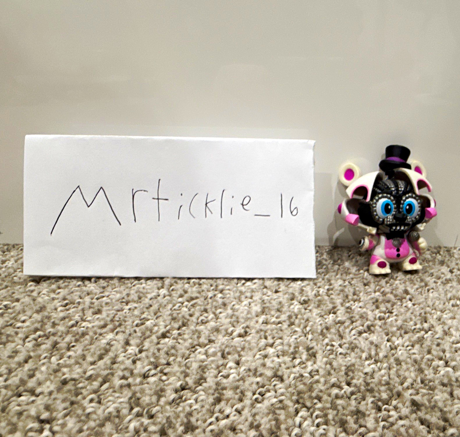 FUNKO Mystery Minis FNAF Jumpscare Funtime Freddy 1/12 Walmart Exclusive
