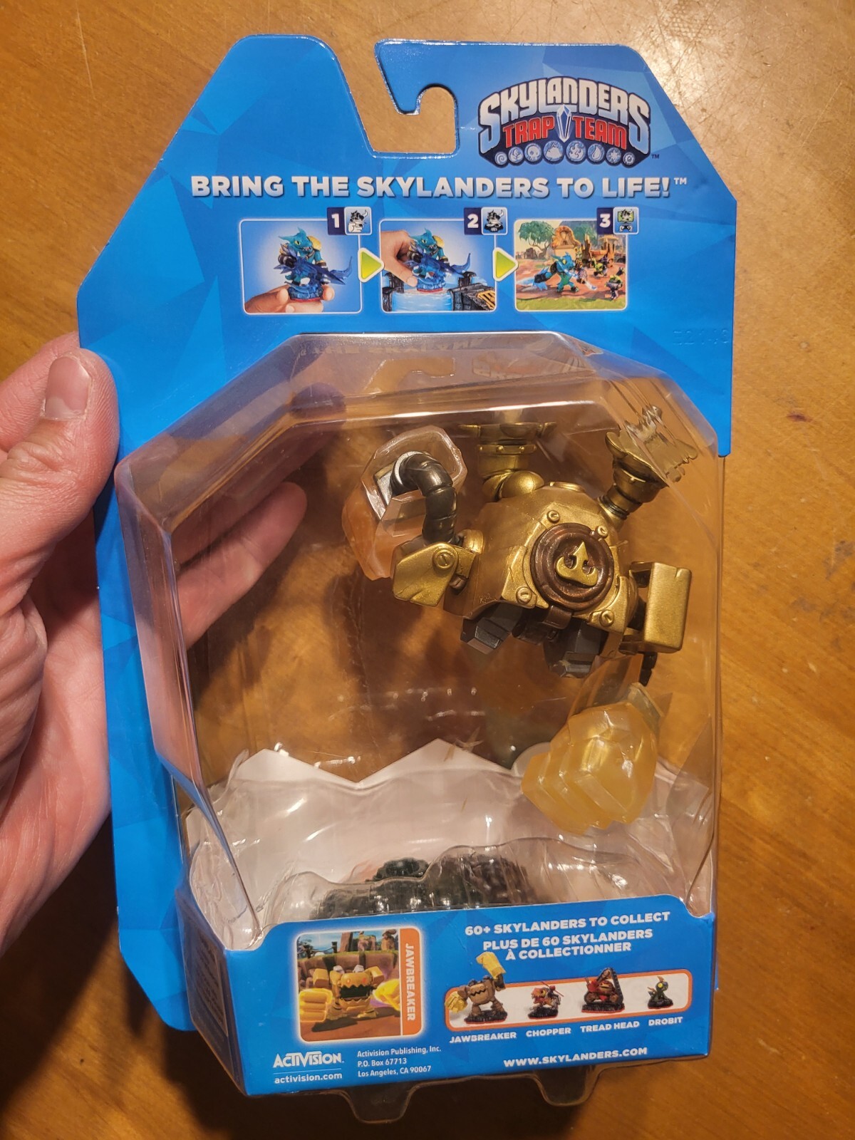 Skylanders Trap Team Jawbreaker Trap Master DAMAGED READ