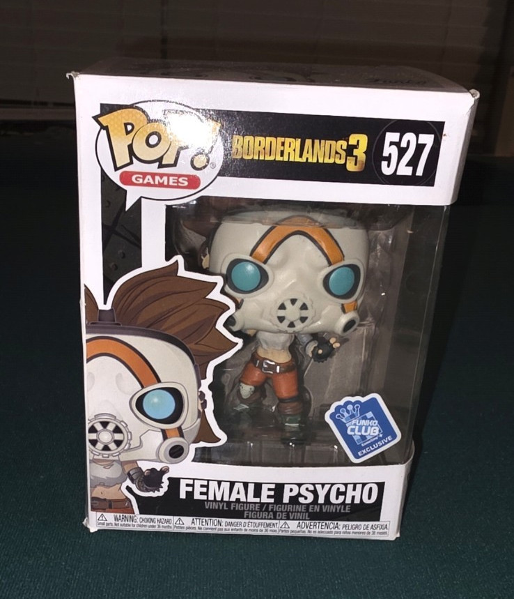 Funko Pop! Games Borderlands 3 Female Psycho #527 Vinyl Figure Exclusive (2019)