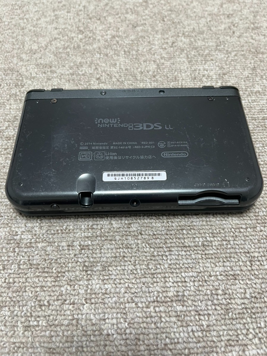 New 3DS LL XL Metalic black Japan Nintendo Console region Japanese B27