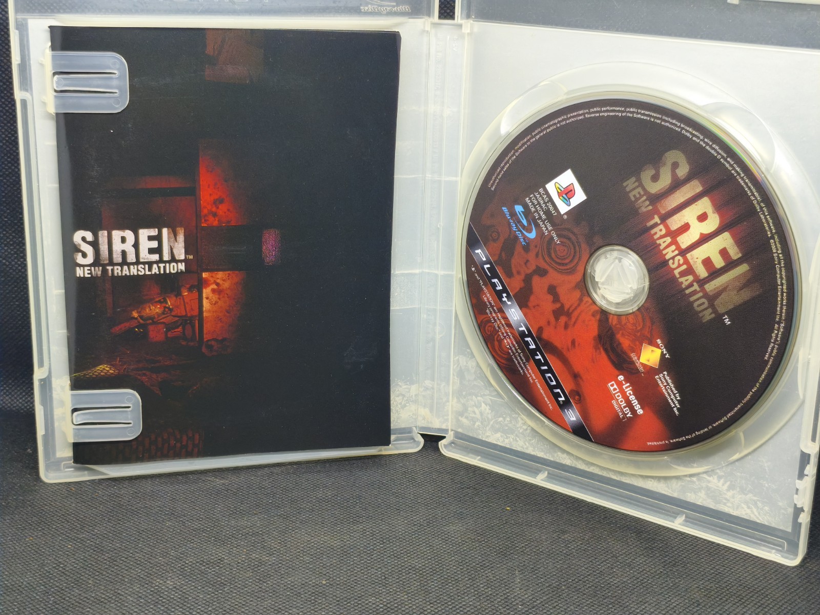 Siren New Translation PS3 Sony Playstation 3 Asia English CIB