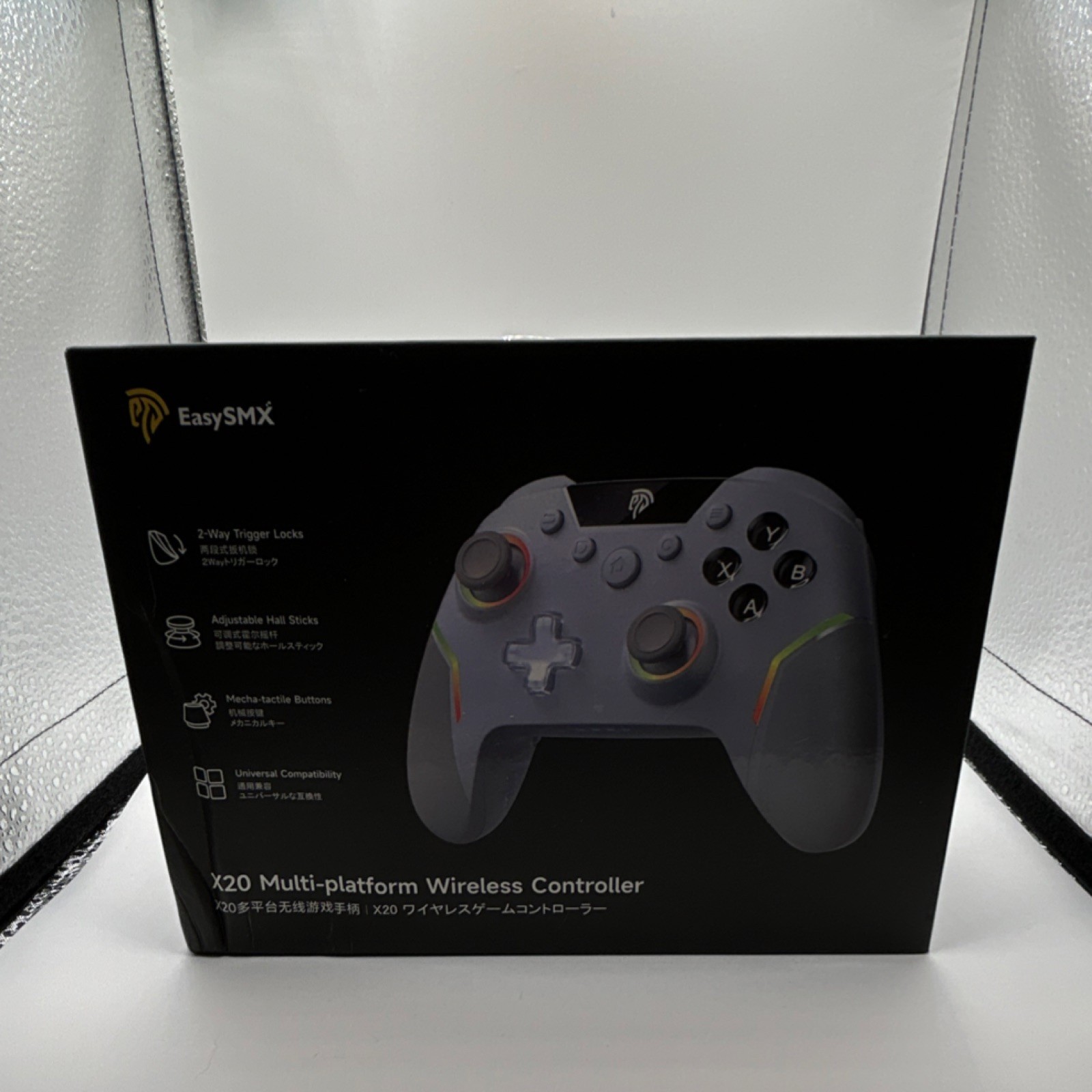 EasySMX X20 Wireless Controller Universal for Switch/PC/iOS/Android Gray