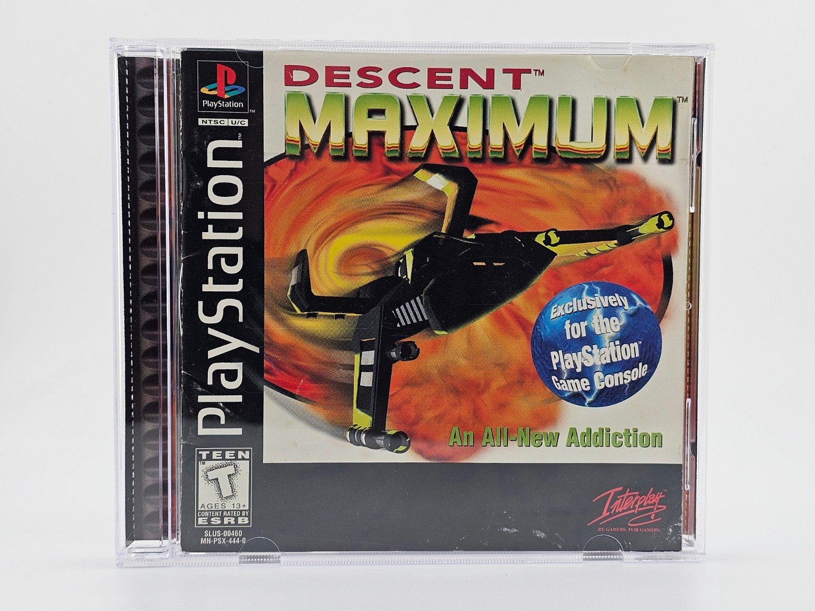 Sony Playstation 1 PS1 Descent Maximum CIB Cleaned & Tested