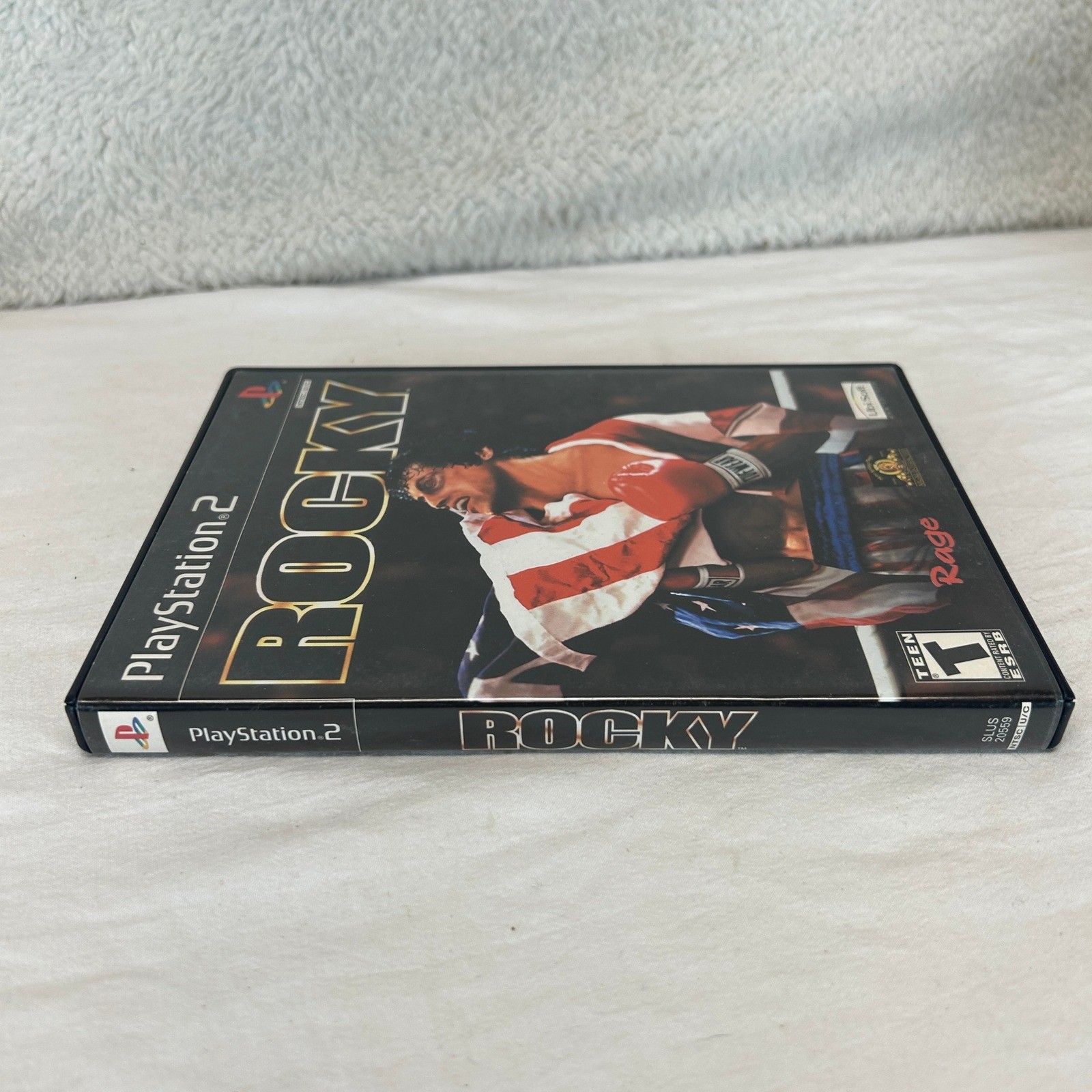 Rocky Sony PlayStation 2 PS2 2002 Boxing Game Ubi Soft CIB