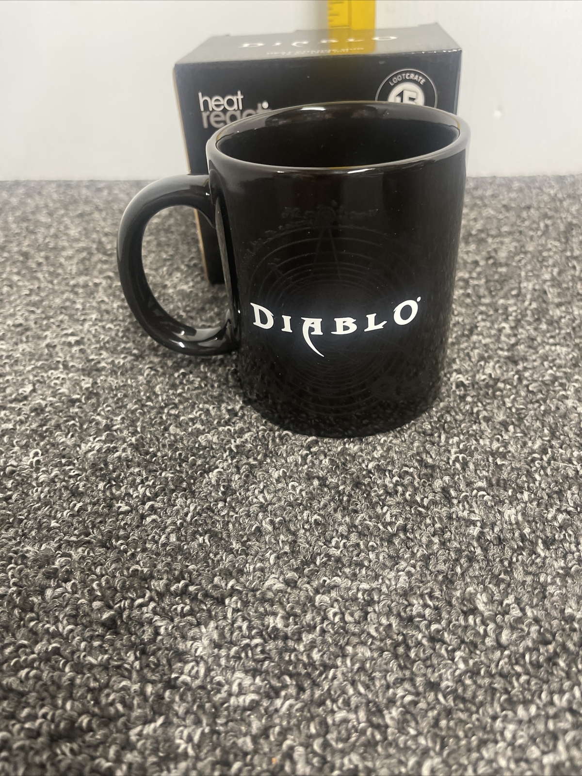 Diablo Blizzard Entertainment Loot Crate Gaming Edition Heat Reactive Coffee Mug