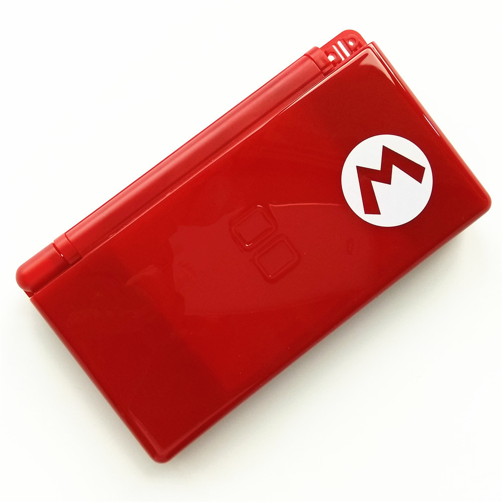 Mario Red Housing Shell Case Kit for DS Lite, NDSL DSL Casing Repair Part