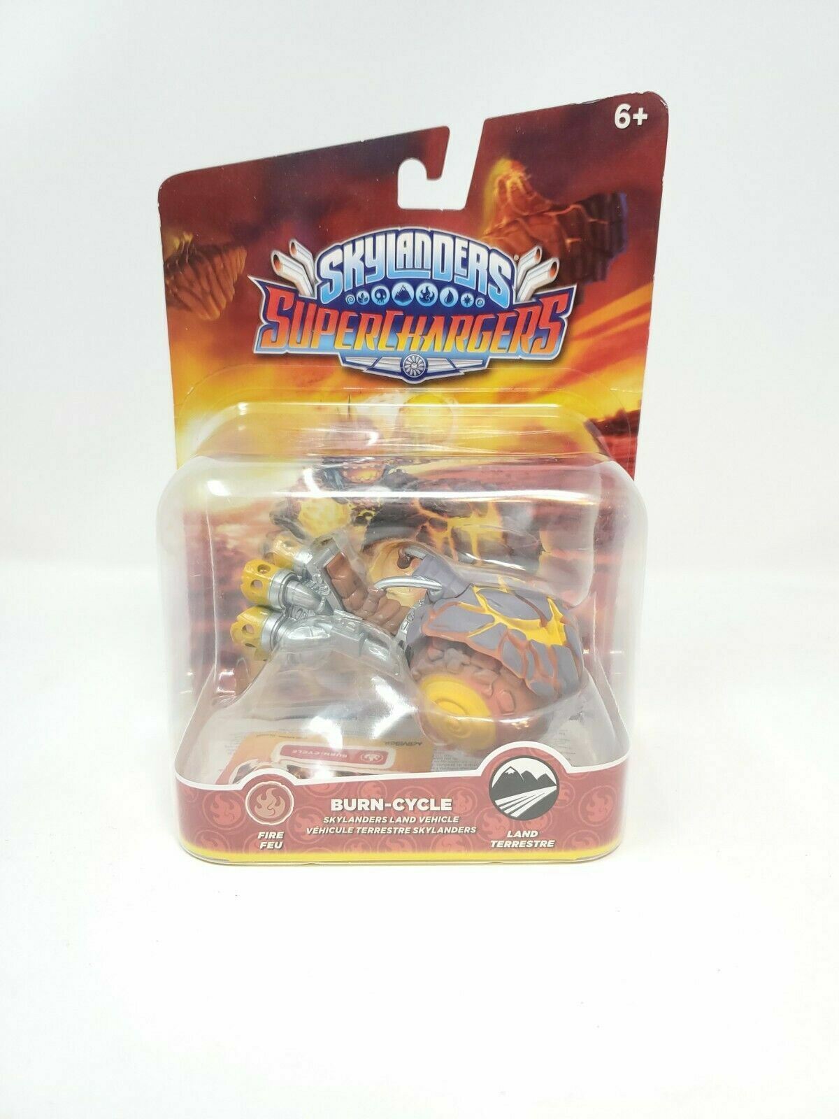 SKYLANDERS SUPERCHARGERS BURN-CYCLE SKYLANDERS LAND VEHICLE NIP NIB