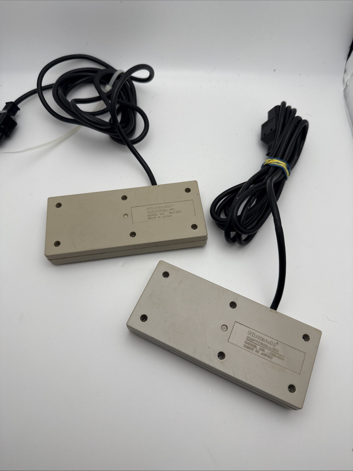 Nintendo NES NES-004 Wired Controller OEM Tested Lot Of 2