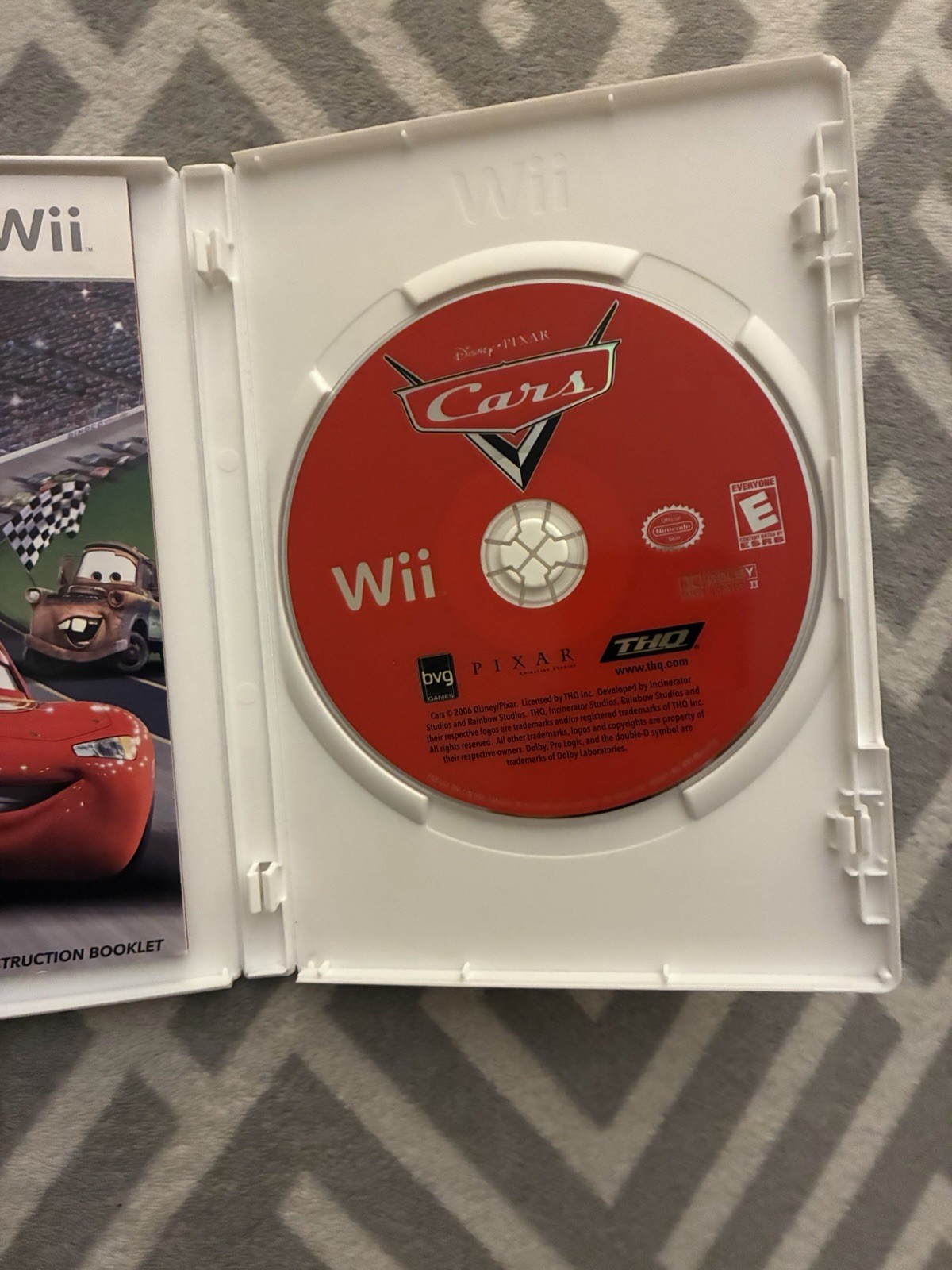 Disney Pixar Cars For Nintendo Wii Complete Tested And Works