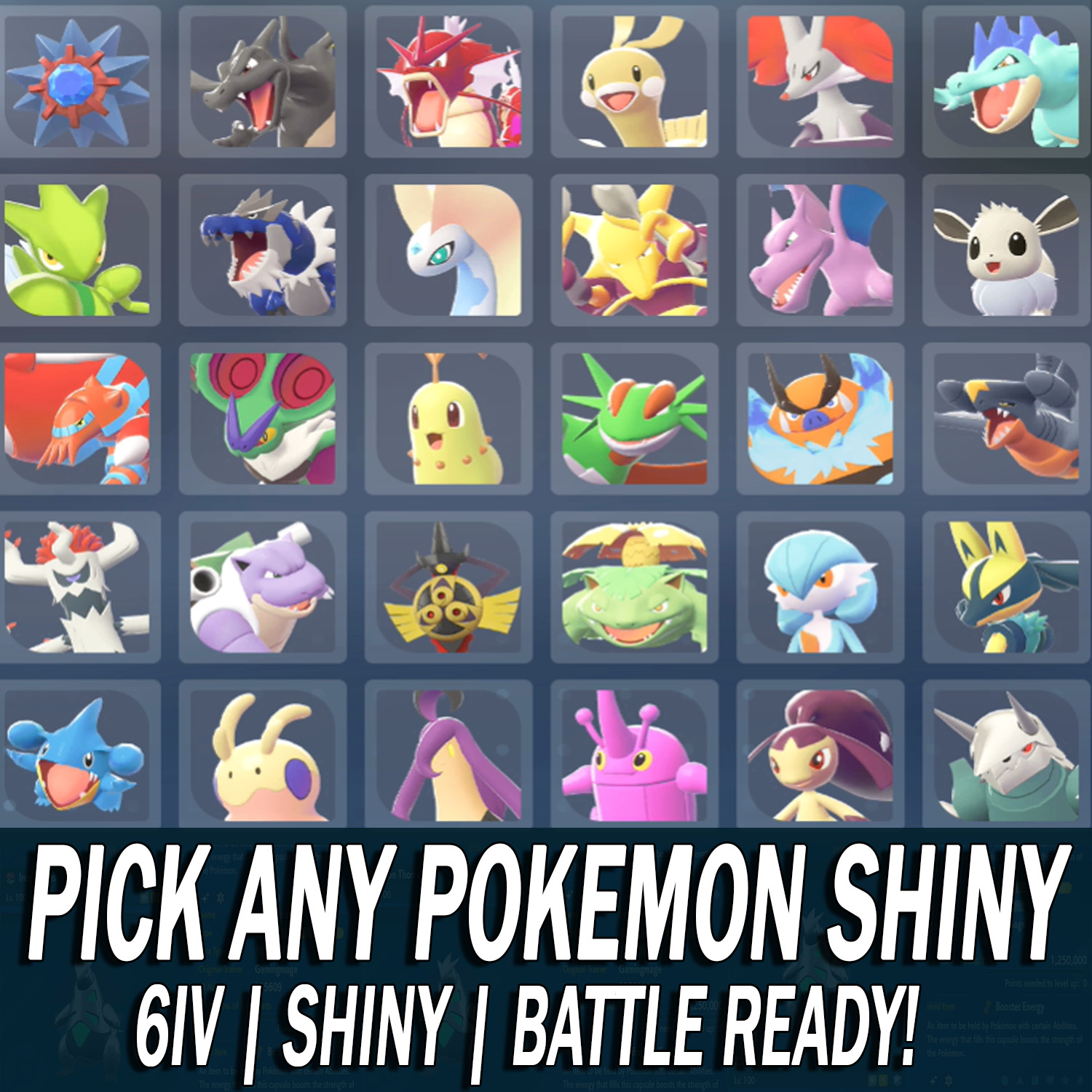 Pokemon Legends ZA SHINY Pokemon 6IV Battle Ready!!