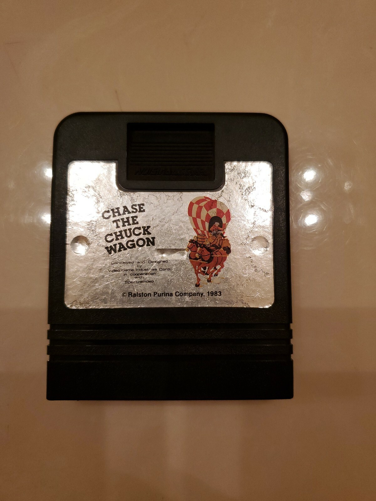 Chase the Chuck Wagon Atari 2600 VCS Purina SPECTRAVISION MAIL ORDER 1983 USA