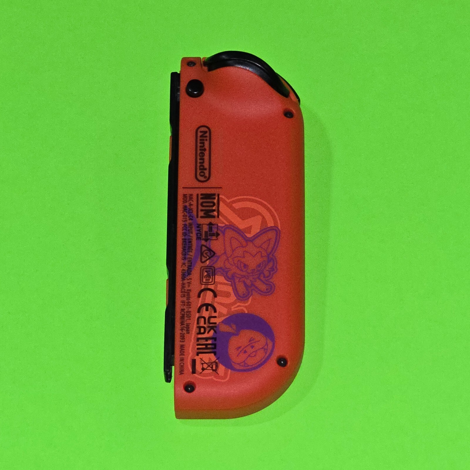 Pokemon Scarlet Violet OEM Nintendo Switch JoyCons Left and Right Authentic