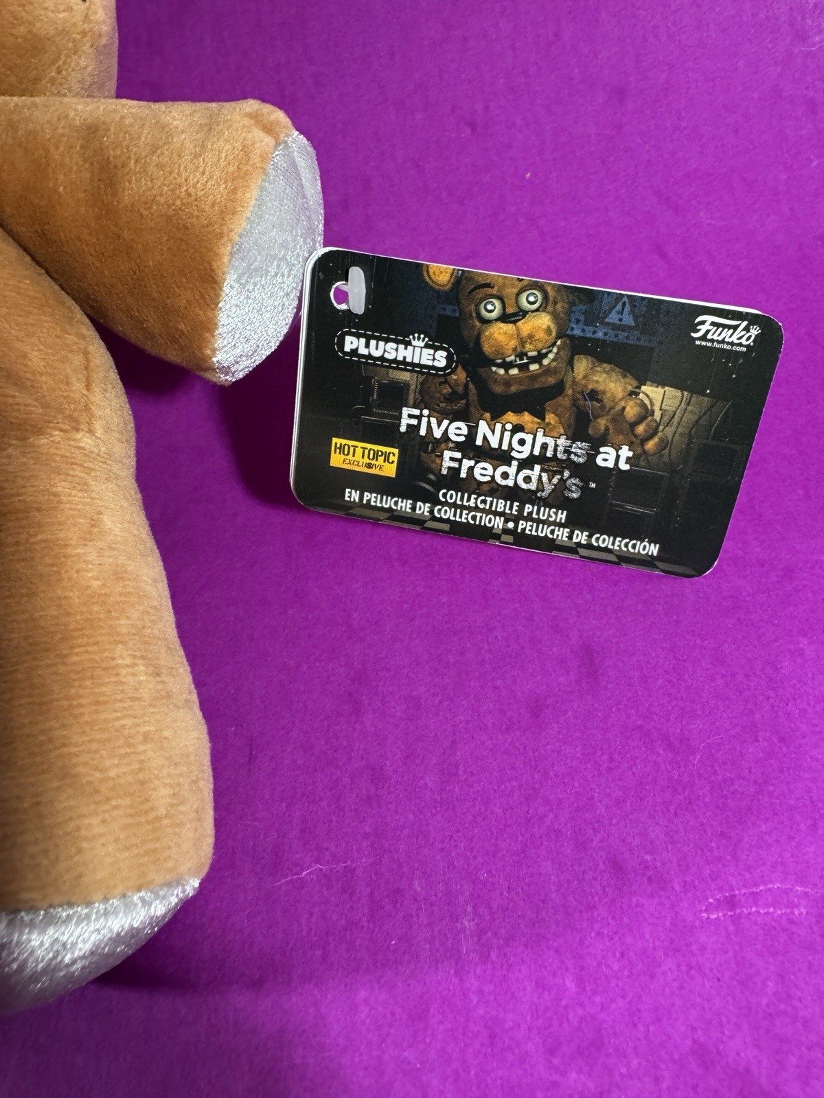 Funko Five Nights At Freddy’s Nightmare FREDDY Plush Hot Topic Exclusive 10”