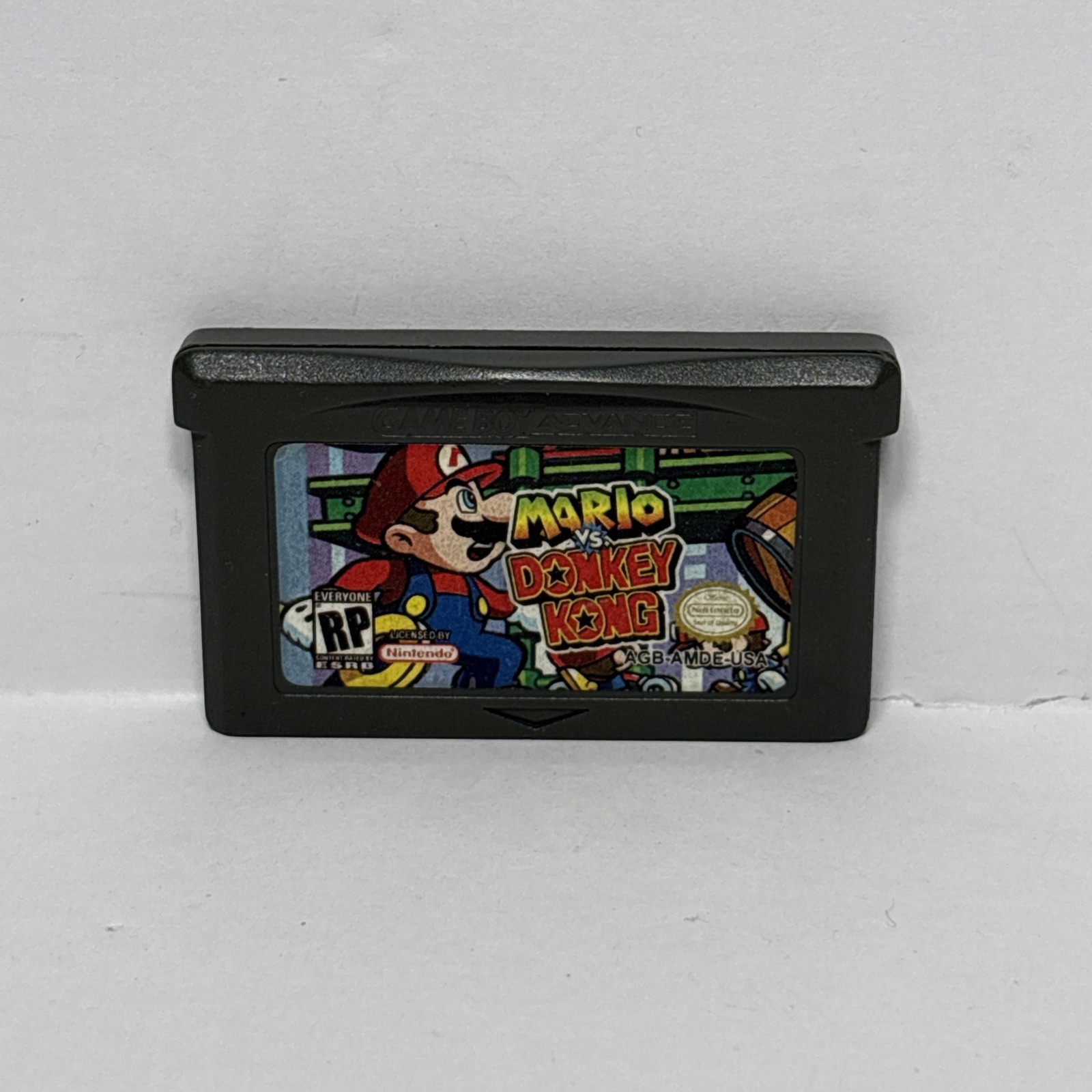 Nintendo GBA Mario Vs Donkey Kong ULTRA RARE RATING PENDING Advance Copy Works!