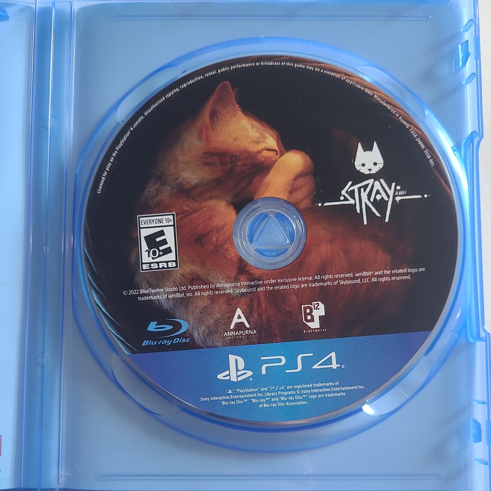 Stray – Sony PlayStation 4 PS4 Video Game Annapurna Interactive no manual
