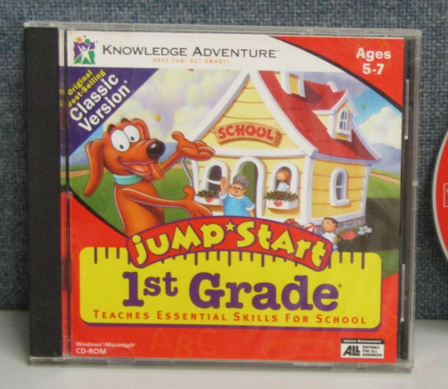 Jump Start 1st Grade PC Ages 5-7