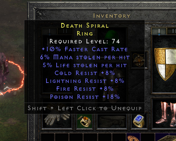 Custom Order – Diablo 2 Resurrected D2r non ladder runic talon