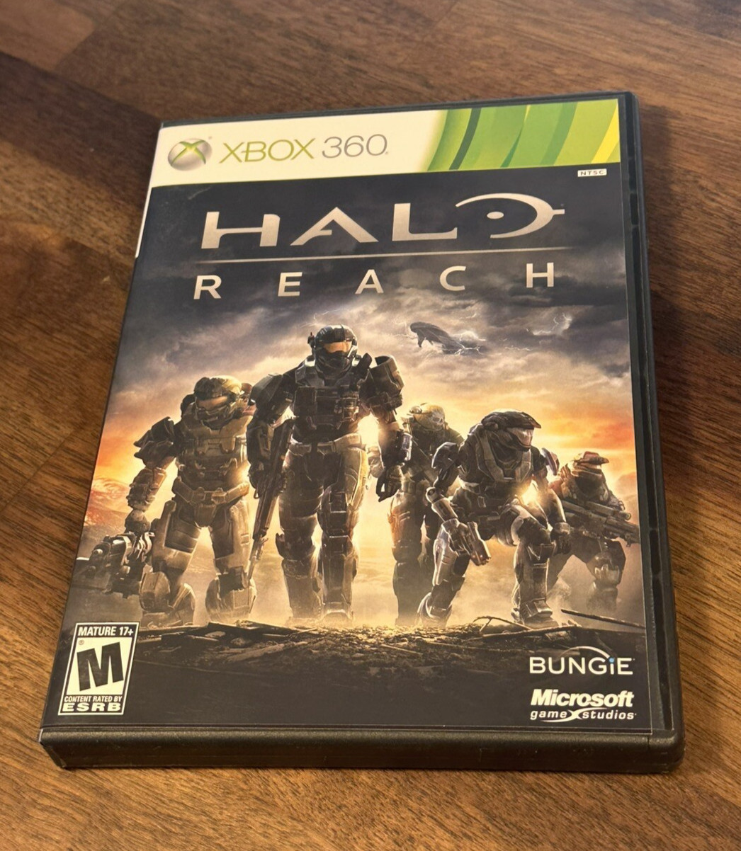 Halo Reach Microsoft Xbox 360 Complete CIB LN